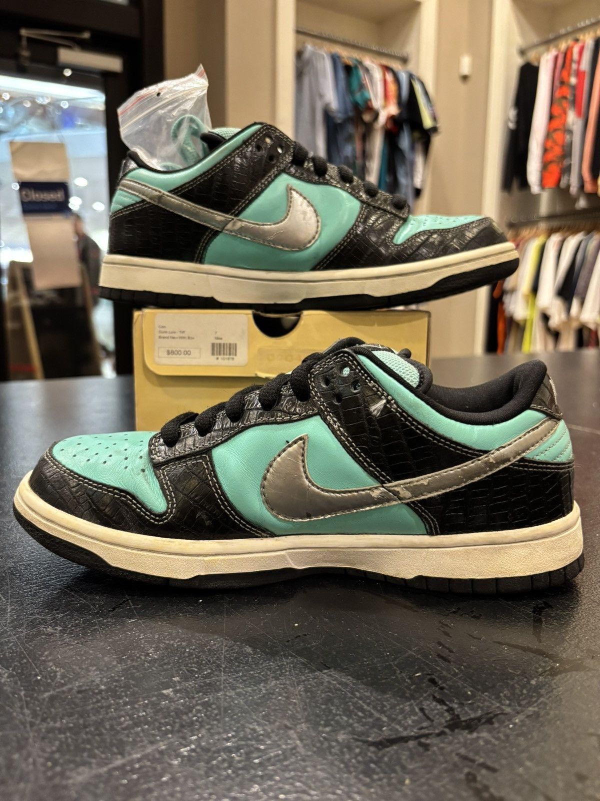 Nike Nike SB Dunk Low ‘Tiffany’ 2005 Size US 7 / EU 40 - 5 Thumbnail