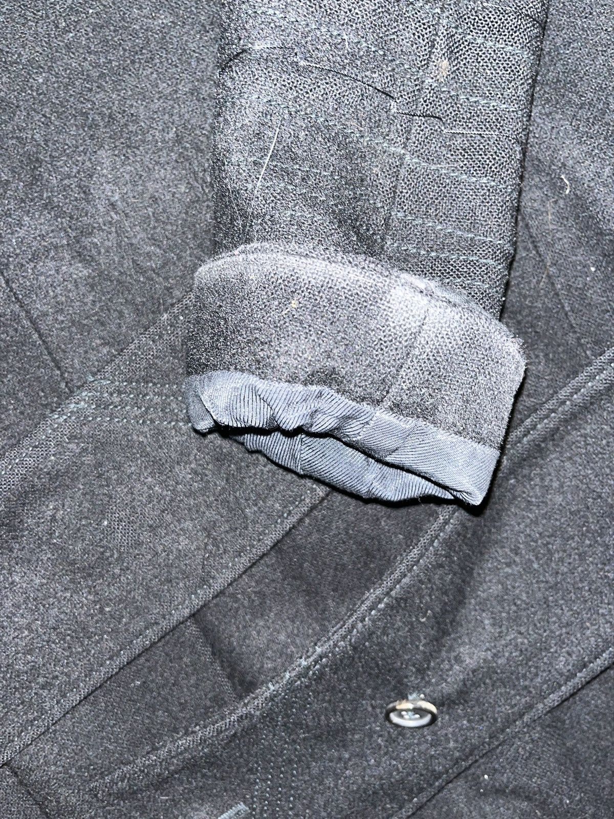 Dior × Hedi Slimane 03AW "Luster" Wool Coat Size US M / EU 48-50 / 2 - 5 Thumbnail