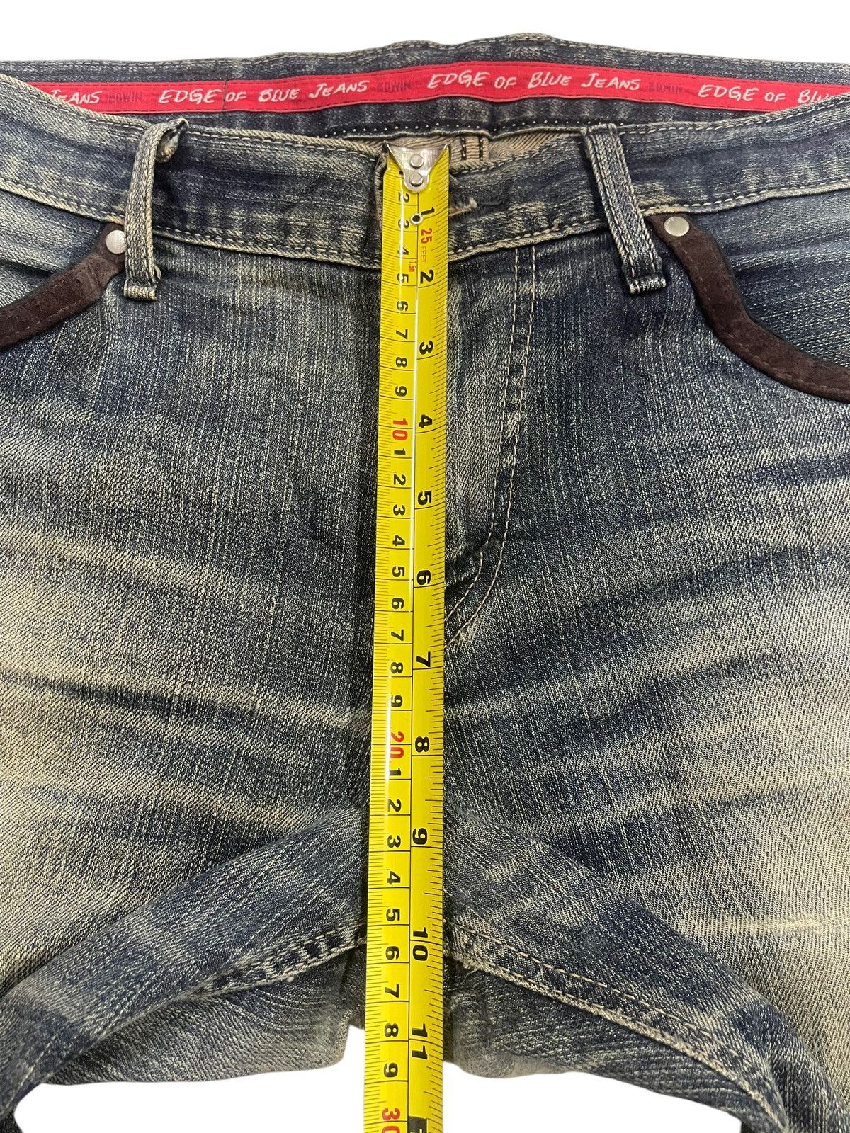 Edwin Vintage Edwin Mud Faded Wash Style Loose Jeans Size US 34 / EU 50 - 15 Thumbnail