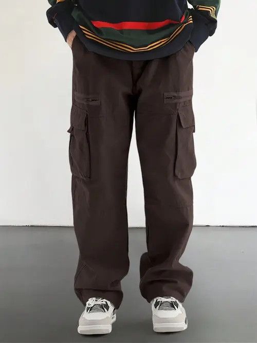 Designer × Japanese Brand × Vintage y2k baggy cargo hiphop Parachute pants Size US 32 / EU 48 - 3 Thumbnail