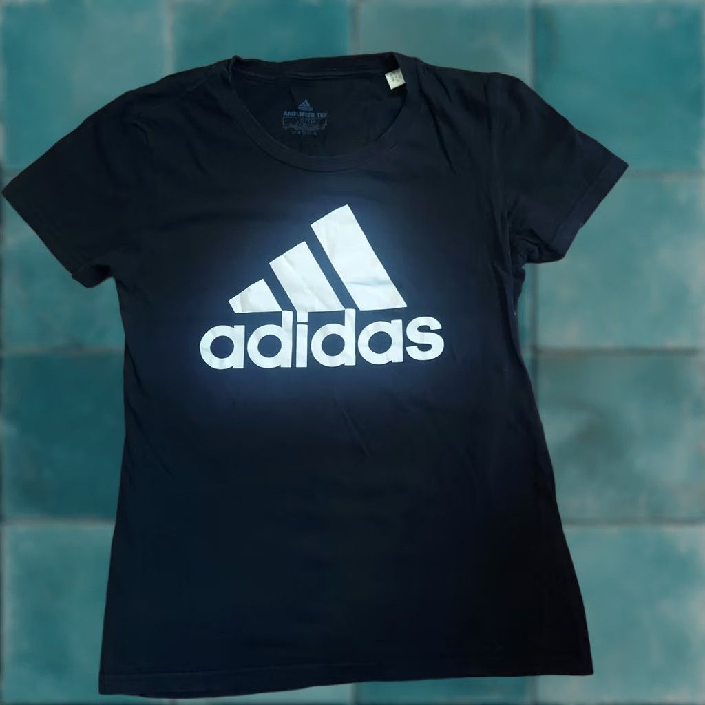 Adidas adidas Shirt Mens XS Men Navy Amplifier Tee Logo Size Size US XS / EU 42 / 0 - 1 Thumbnail