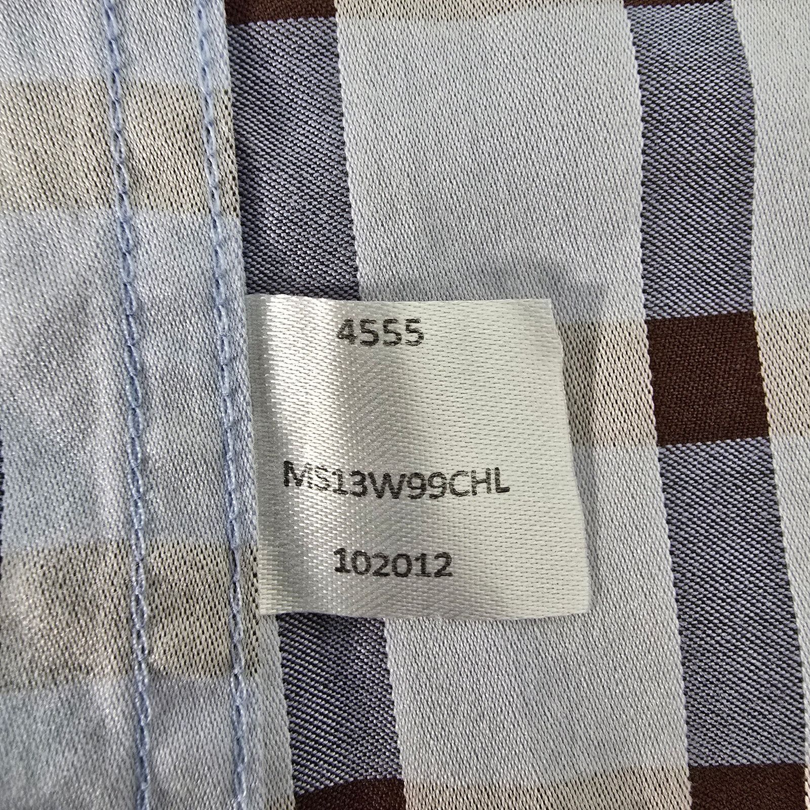 Peter Millar Peter Millar Shirt XL Hidden Button down Check Long Sleeve Size US XL / EU 56 / 4 - 13 Thumbnail