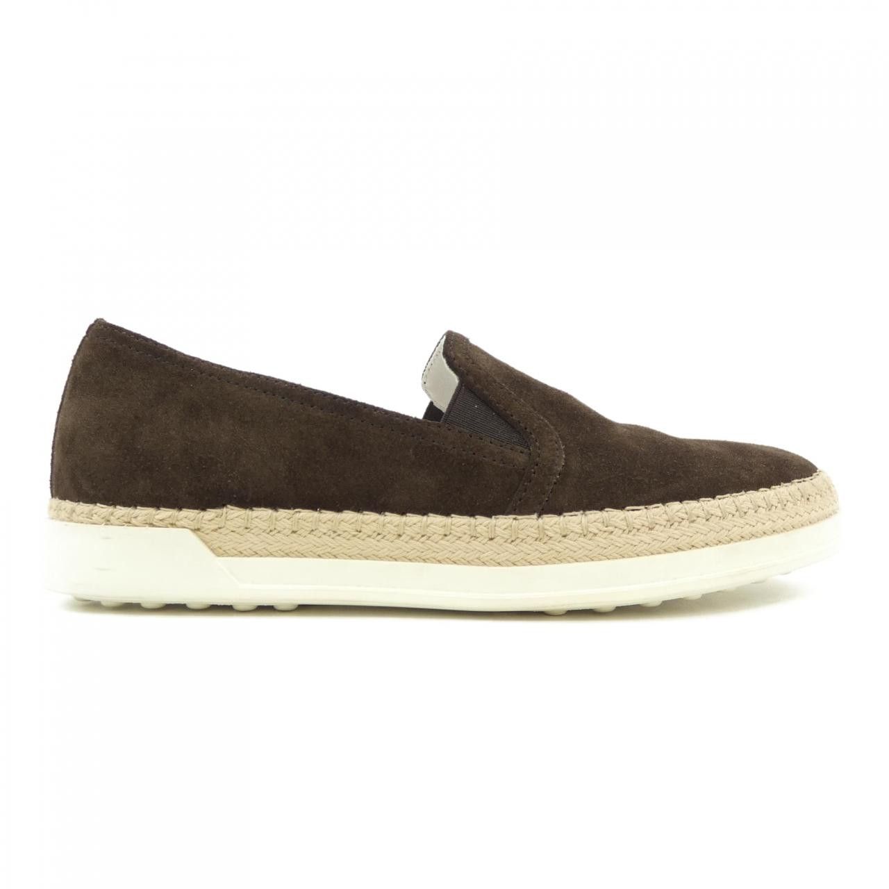 Tod's Tod's Sneakers Leather Shoes DUTY FREE for USA