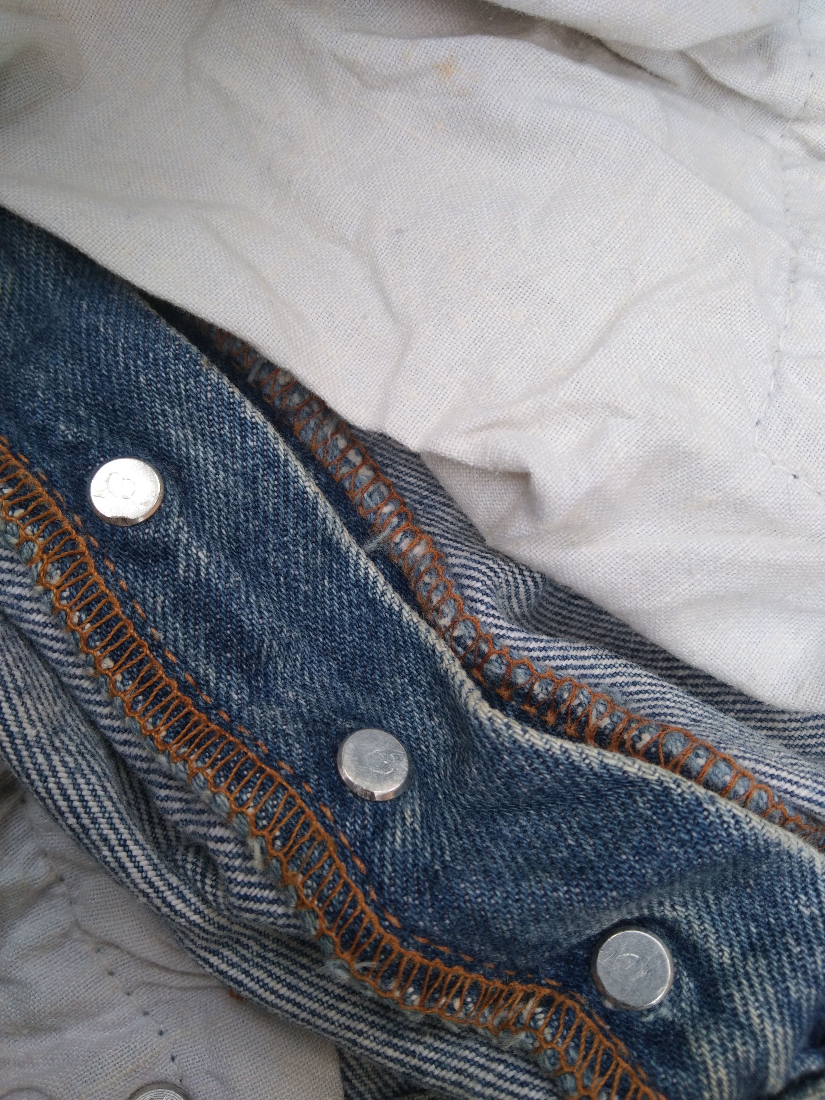 Levi's × Vintage 80s Vintage Levis 501 Made In USA Distressed Jeans 32x33 Size US 32 / EU 48 - 12 Thumbnail