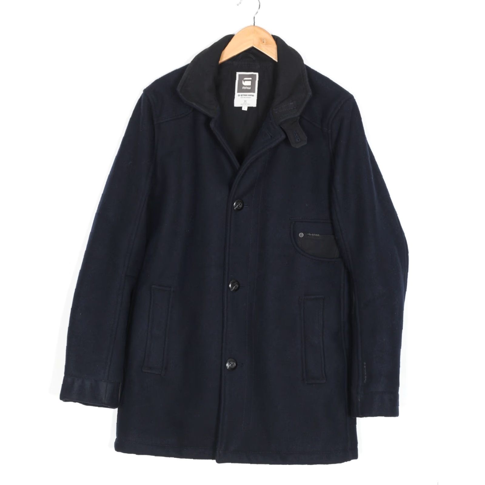 G-Star G-Star RAW Radar Garber Wool Coat Jacket Men L MJ6315 Boots? Size US L / EU 52-54 / 3 - 2 Thumbnail