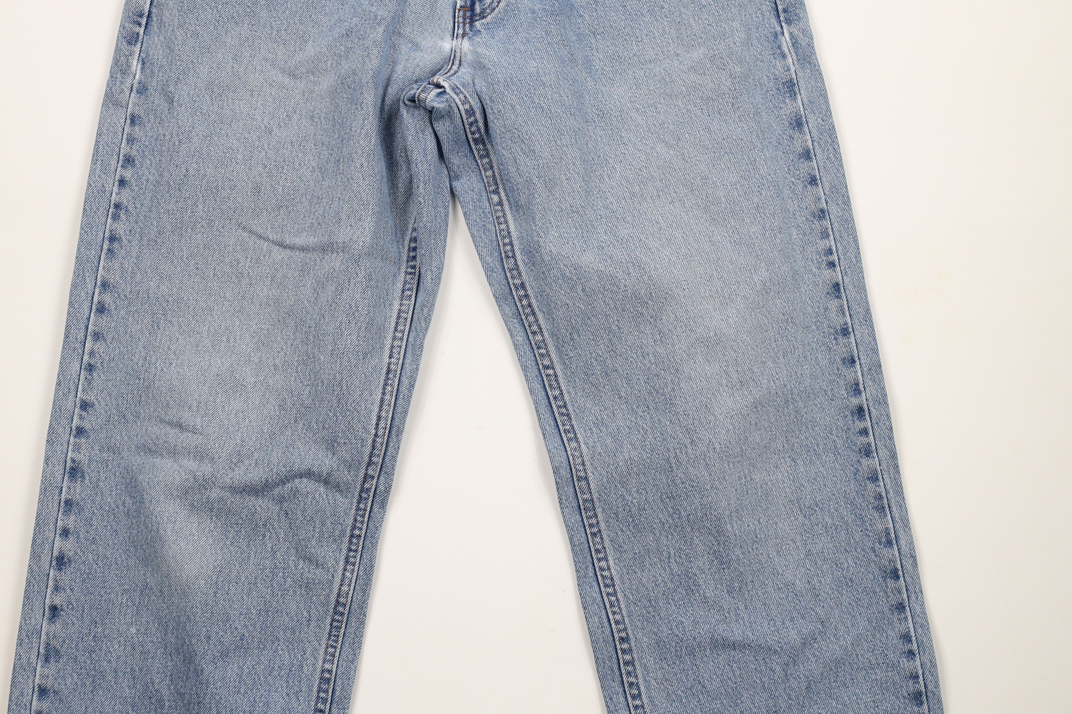 Harley Davidson × Vintage Vintage 90s Harley Davidson Relaxed Fit Denim Jeans Blue Size US 34 / EU 50 - 3 Thumbnail
