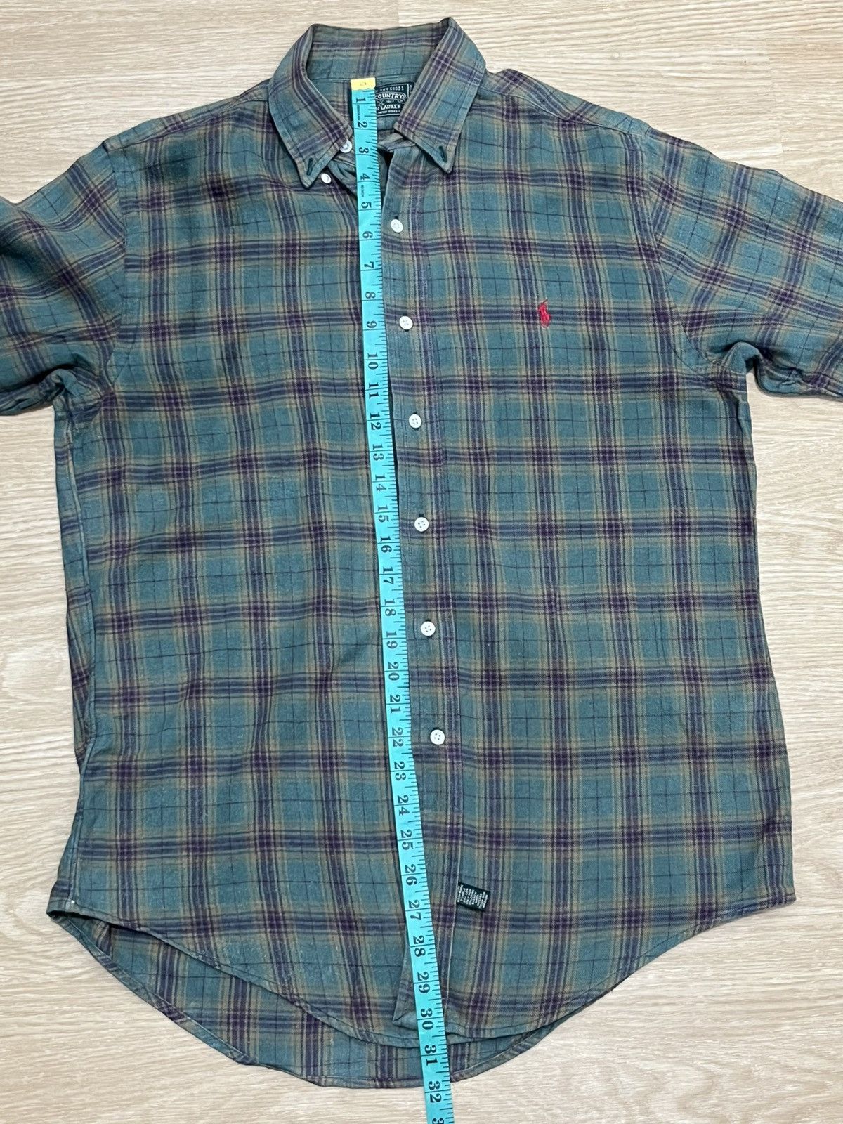 Polo Ralph Lauren Vintage Polo Ralph Lauren Plaid Flannel Shirt Size US M / EU 48-50 / 2 - 21 Thumbnail