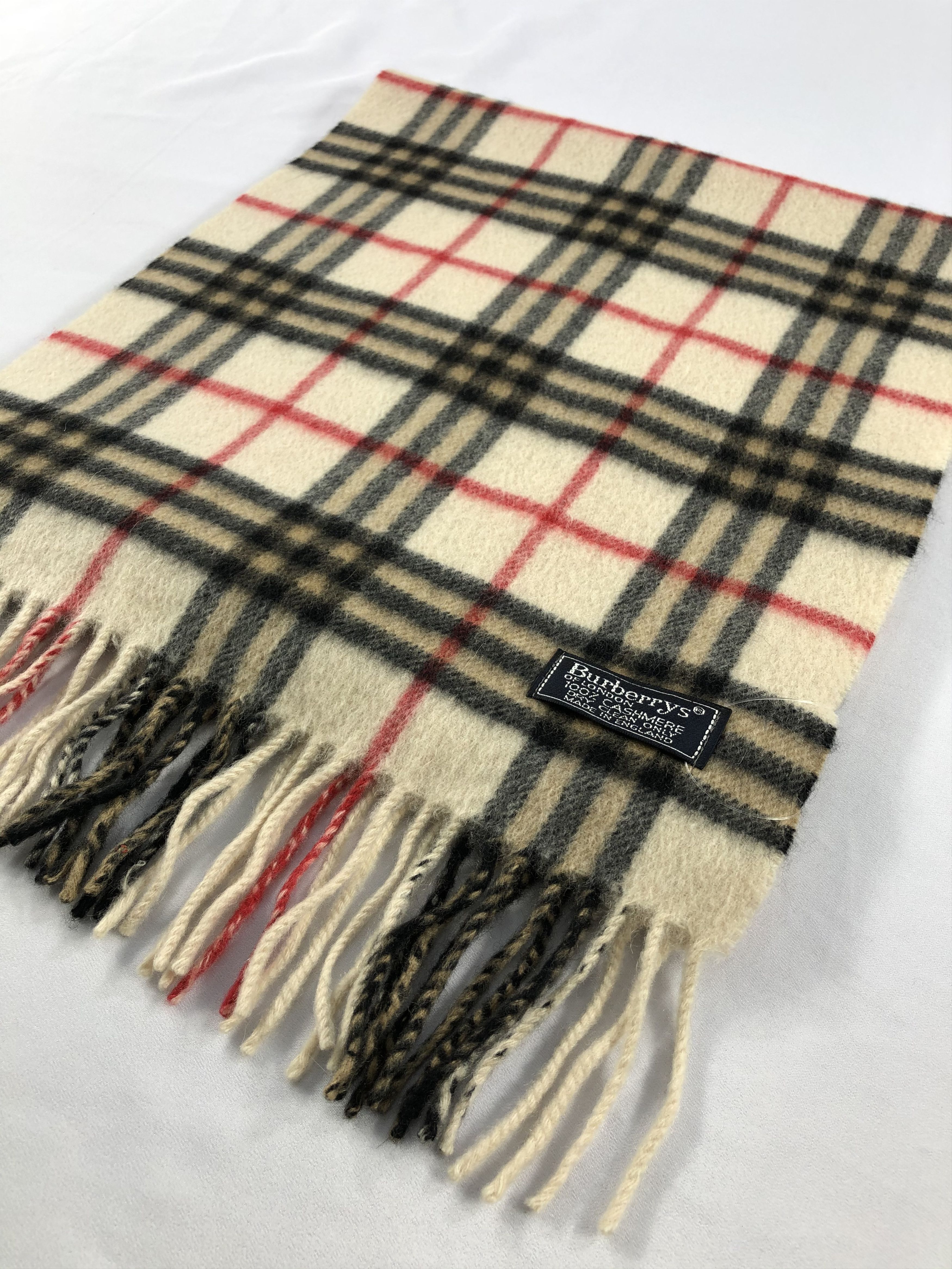 Burberry Vintage Burberry Scarf/Muffler/Neckwear MF1659 Size ONE SIZE - 3 Thumbnail