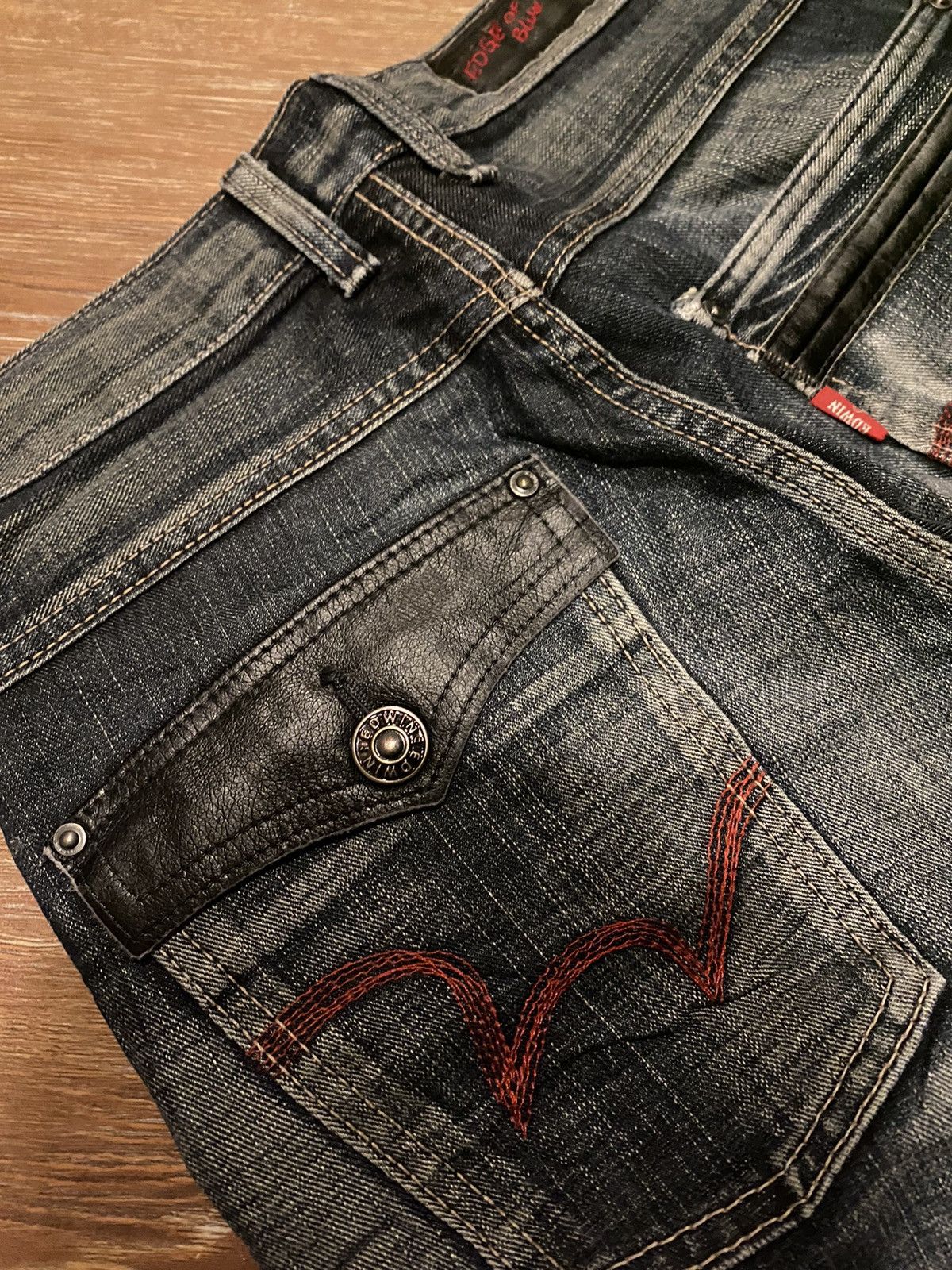 Edwin × Hysteric Glamour EDGE of X Edwin jeans japan 🇯🇵 Size US 29 - 6 Thumbnail