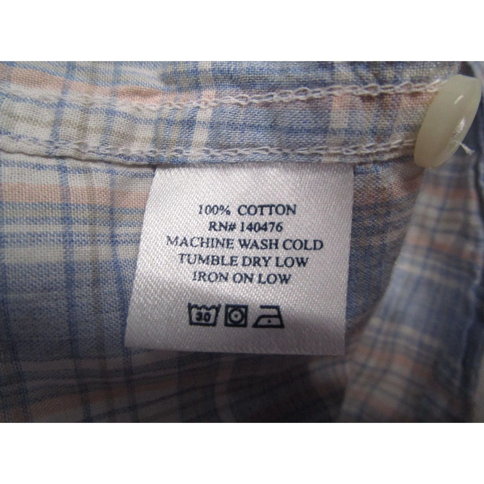 Faherty Faherty Cotton Shirt Mens XL Blue Plaid Long Sleeve Button-Up Bohemian Size US XL / EU 56 / 4 - 6 Thumbnail