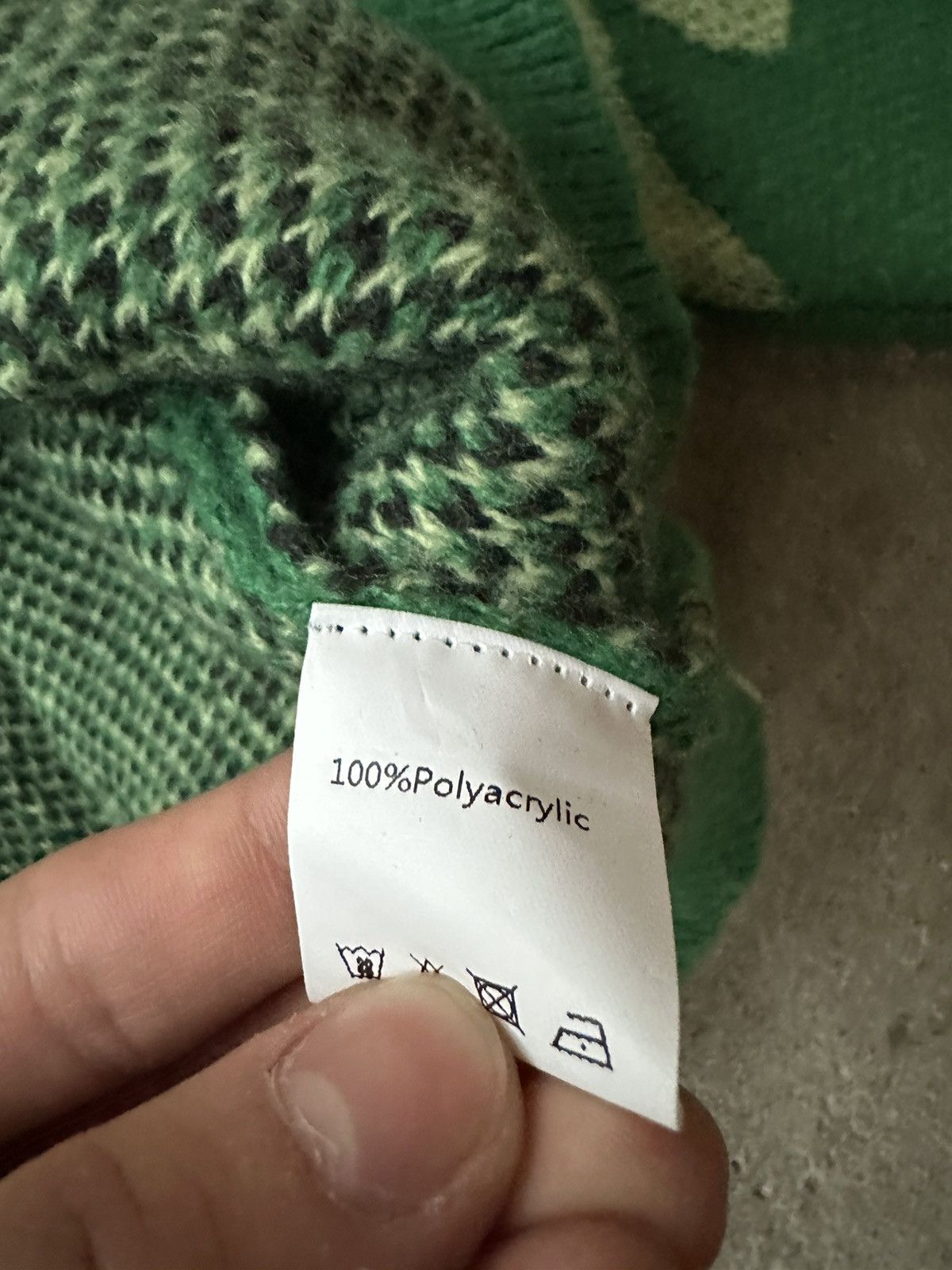 Japanese Brand Y2k Flame Knit Sweater Size US S / EU 44-46 / 1 - 7 Thumbnail