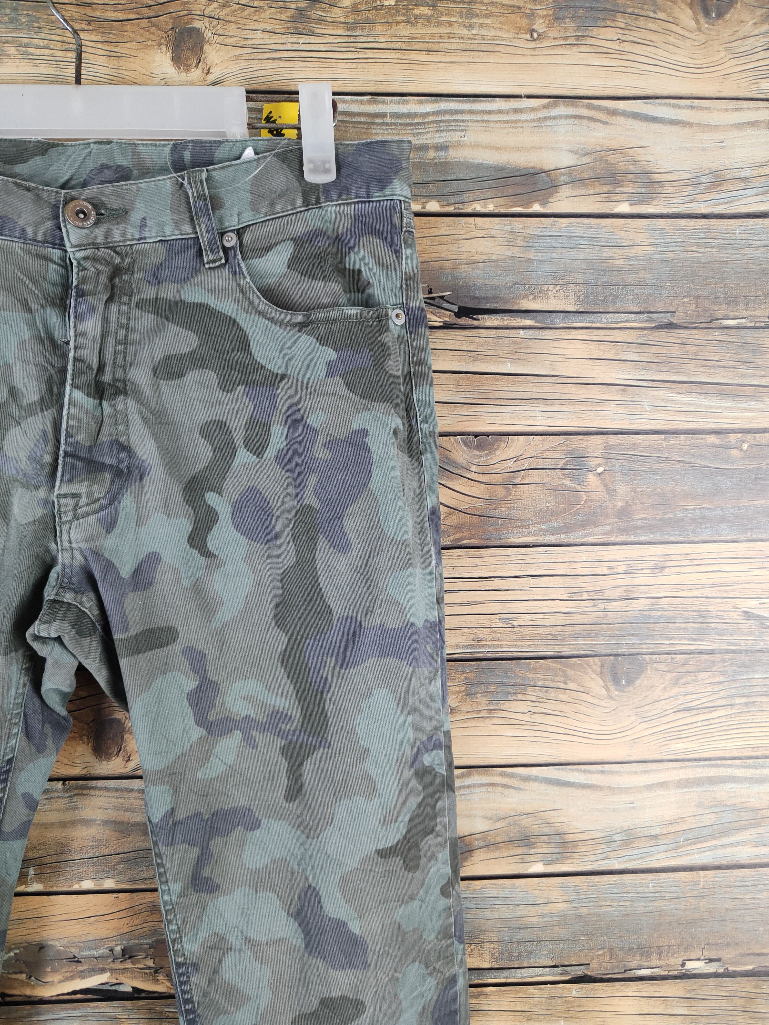 Global Work Global Work Camouflage Multipocket Casual Pants #W2204 Size US 31 - 5 Thumbnail