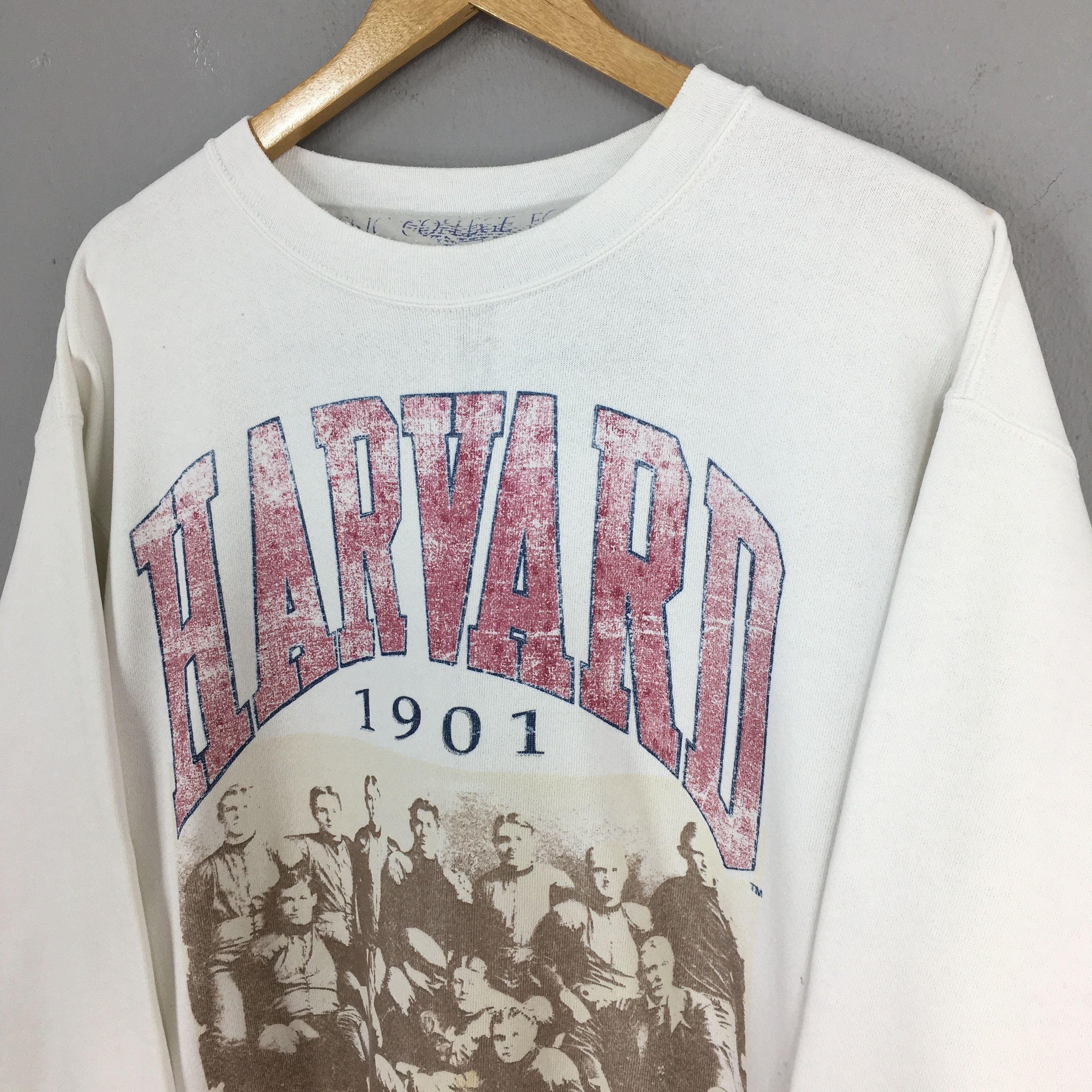 Other Vintage 1990s Harvard University Sweatshirt Large Size US L / EU 52-54 / 3 - 3 Thumbnail