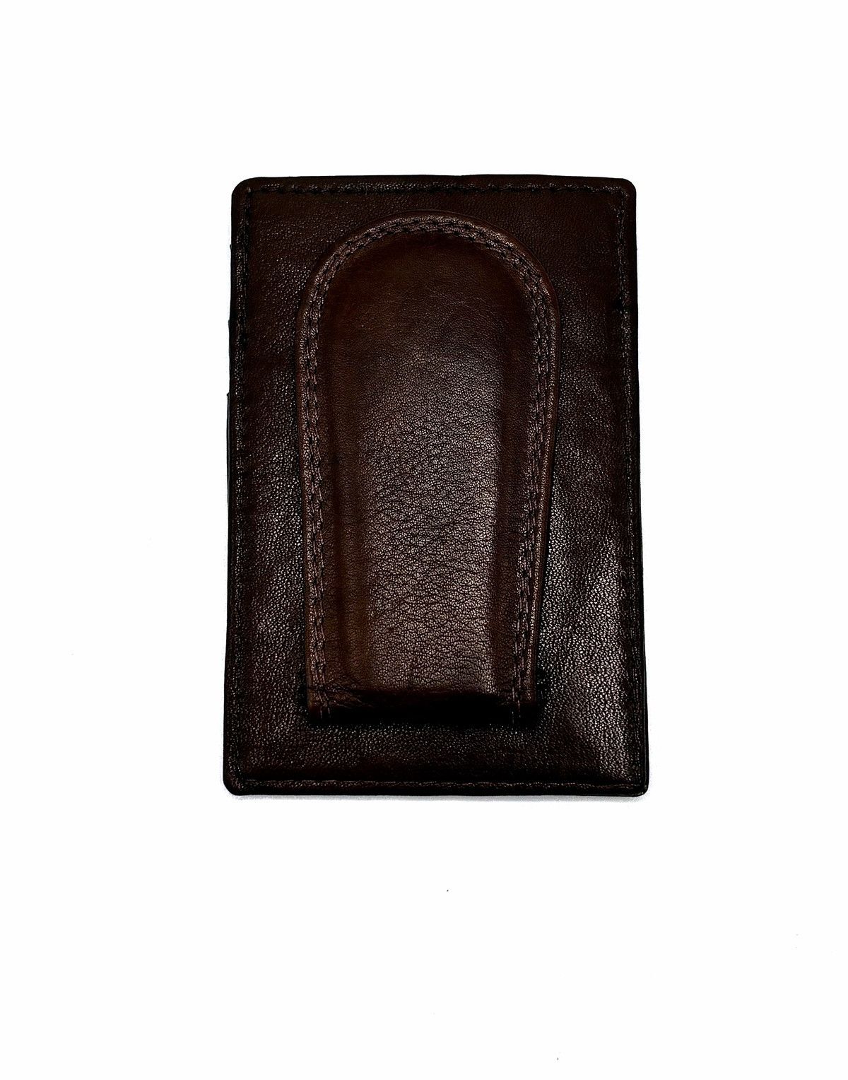 Genuine Leather Italian Leather Money Clip Card Holder Size ONE SIZE - 2 Thumbnail