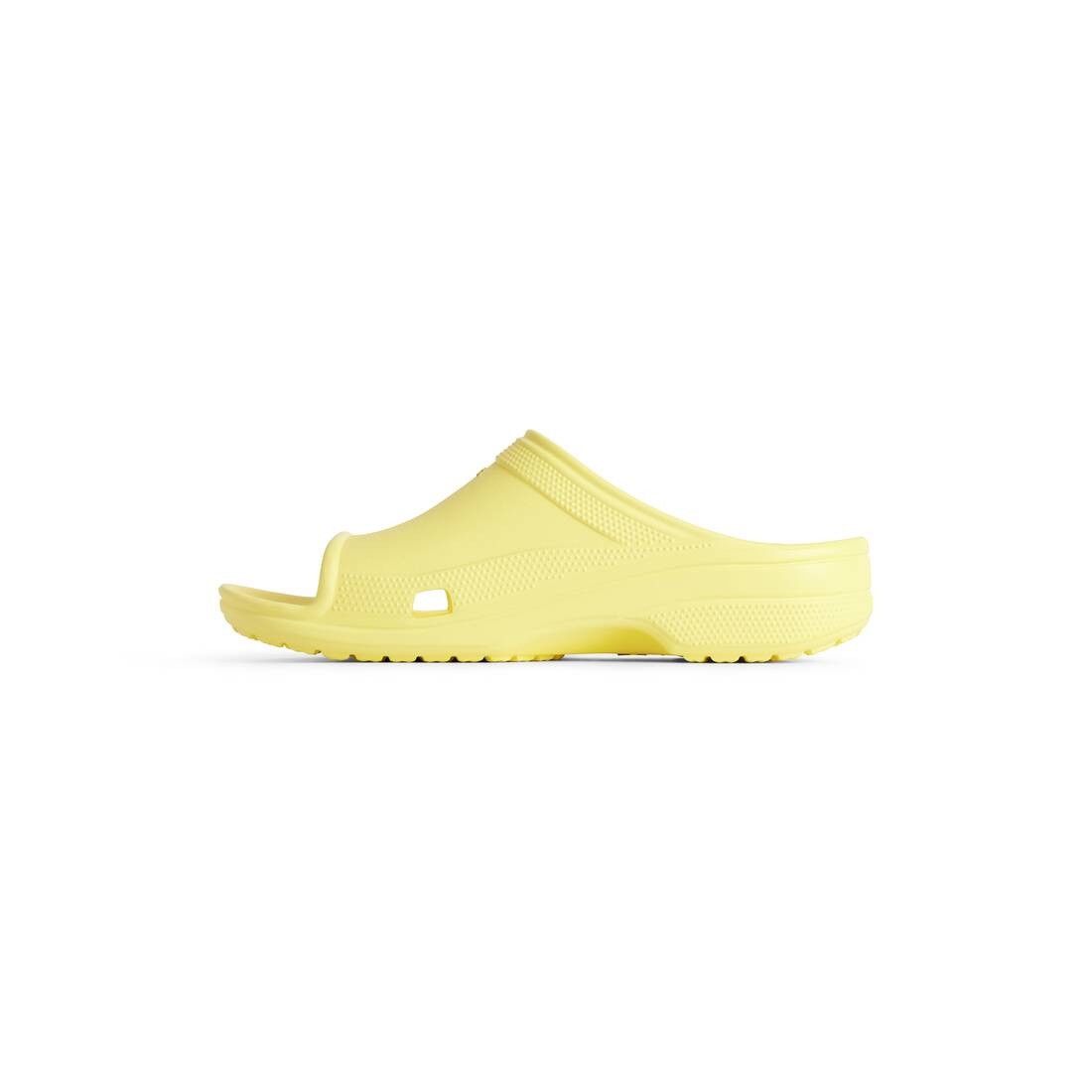 Balenciaga × Crocs o1w1db10326 Crocs™ Slide Sandals in Yellow Size US 6 / EU 39 - 4 Thumbnail