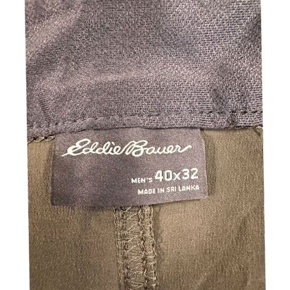Eddie Bauer Eddie Bauer Convertible Tech Pants Mens 40X32 Olive Nylon Blend Hiking Outdoor Casual Workwear Euro? Size US 40 / EU 56 - 3 Thumbnail