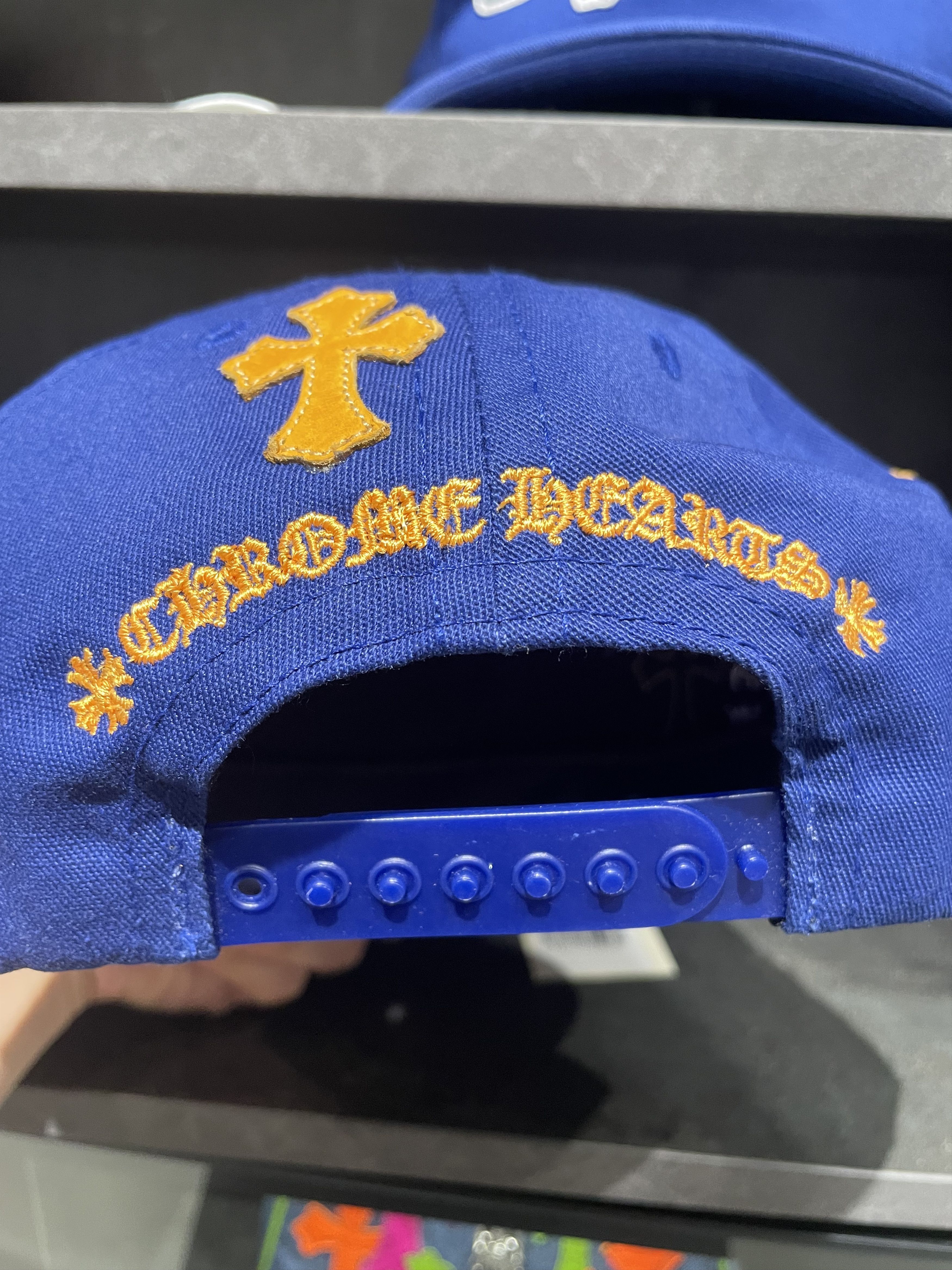 Chrome Hearts Chrome Hearts Horseshoe Black Baseball Cap Size ONE SIZE - 8 Thumbnail