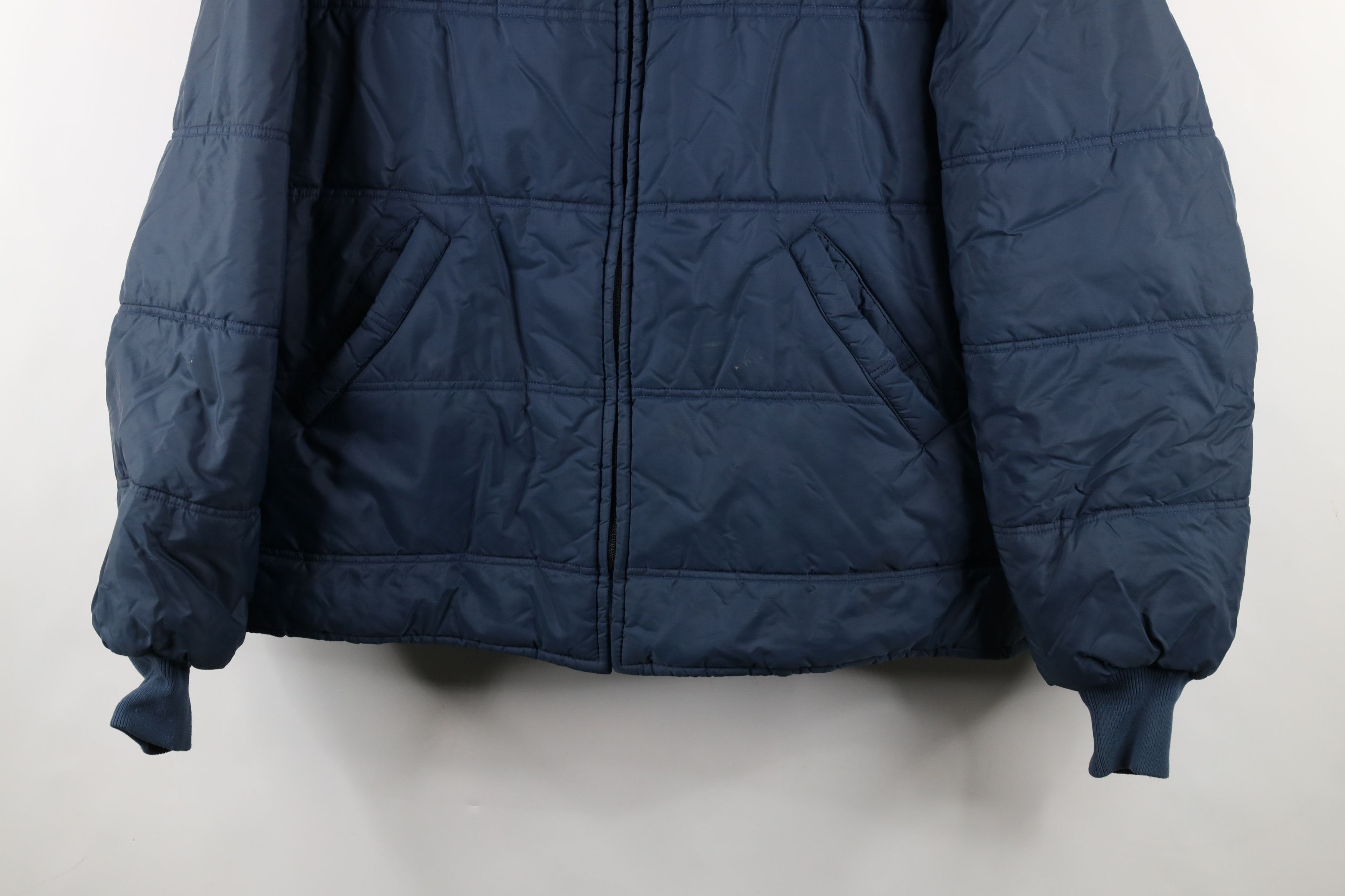 Vintage Vintage 70s Streetwear Quilted Full Zip Puffer Jacket USA Size US XL / EU 56 / 4 - 3 Thumbnail