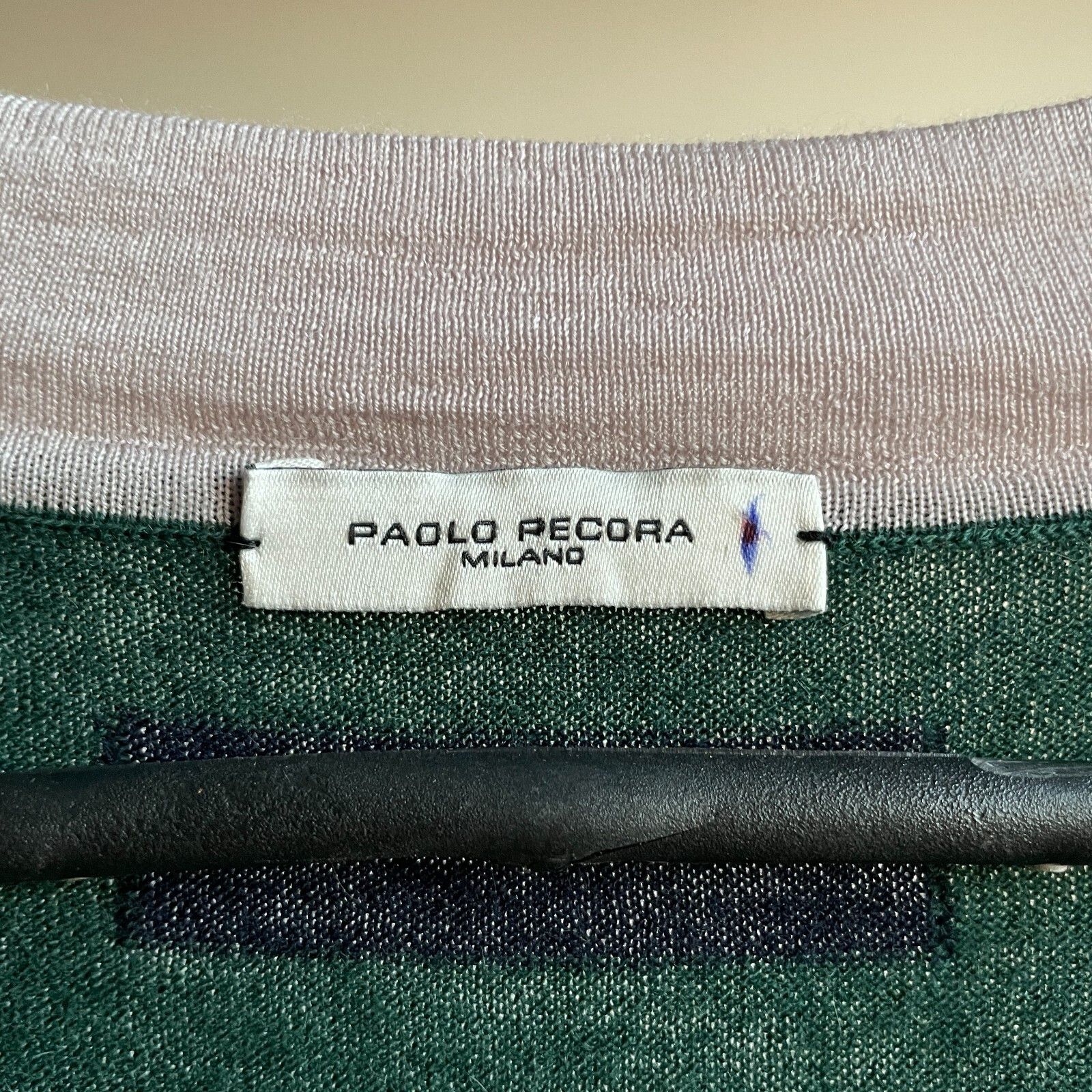 Paolo Pecora Paolo Pecora Wool Cardigan Size M Size US M / EU 48-50 / 2 - 6 Thumbnail