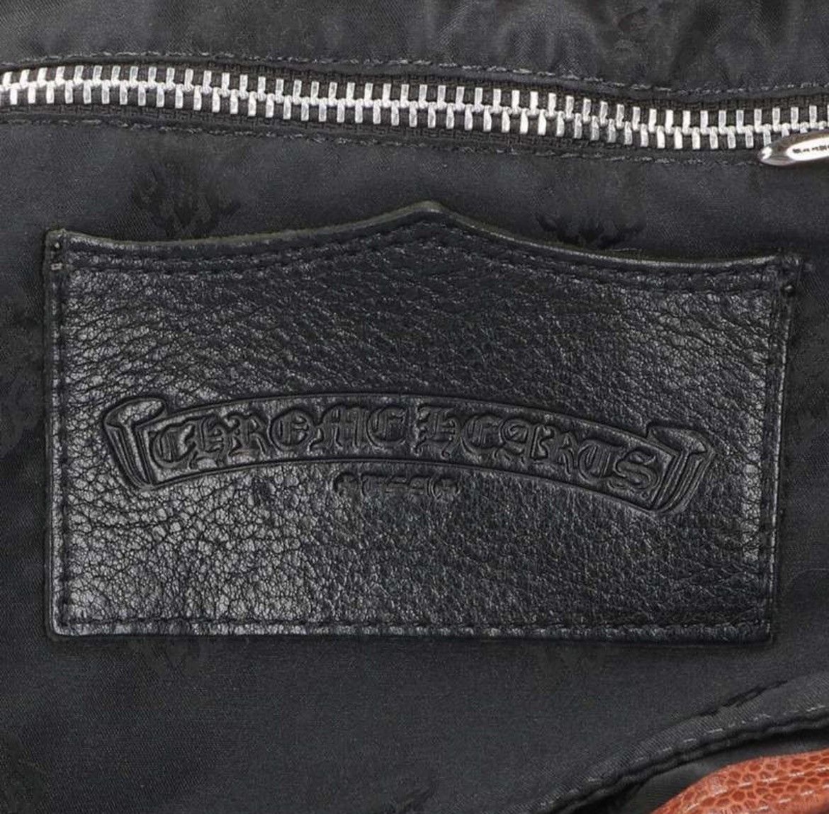 Chrome Hearts Chrome Hearts Leather Tote Bag with Cross Patch Size ONE SIZE - 4 Thumbnail