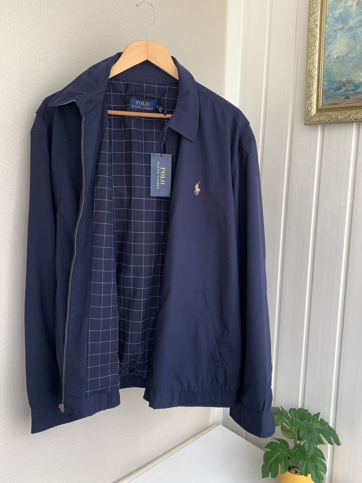 Polo Ralph Lauren × Ralph Lauren Polo Ralph Lauren Navy Zip Jacket Mens Size XL Size US XL / EU 56 / 4 - 6 Thumbnail