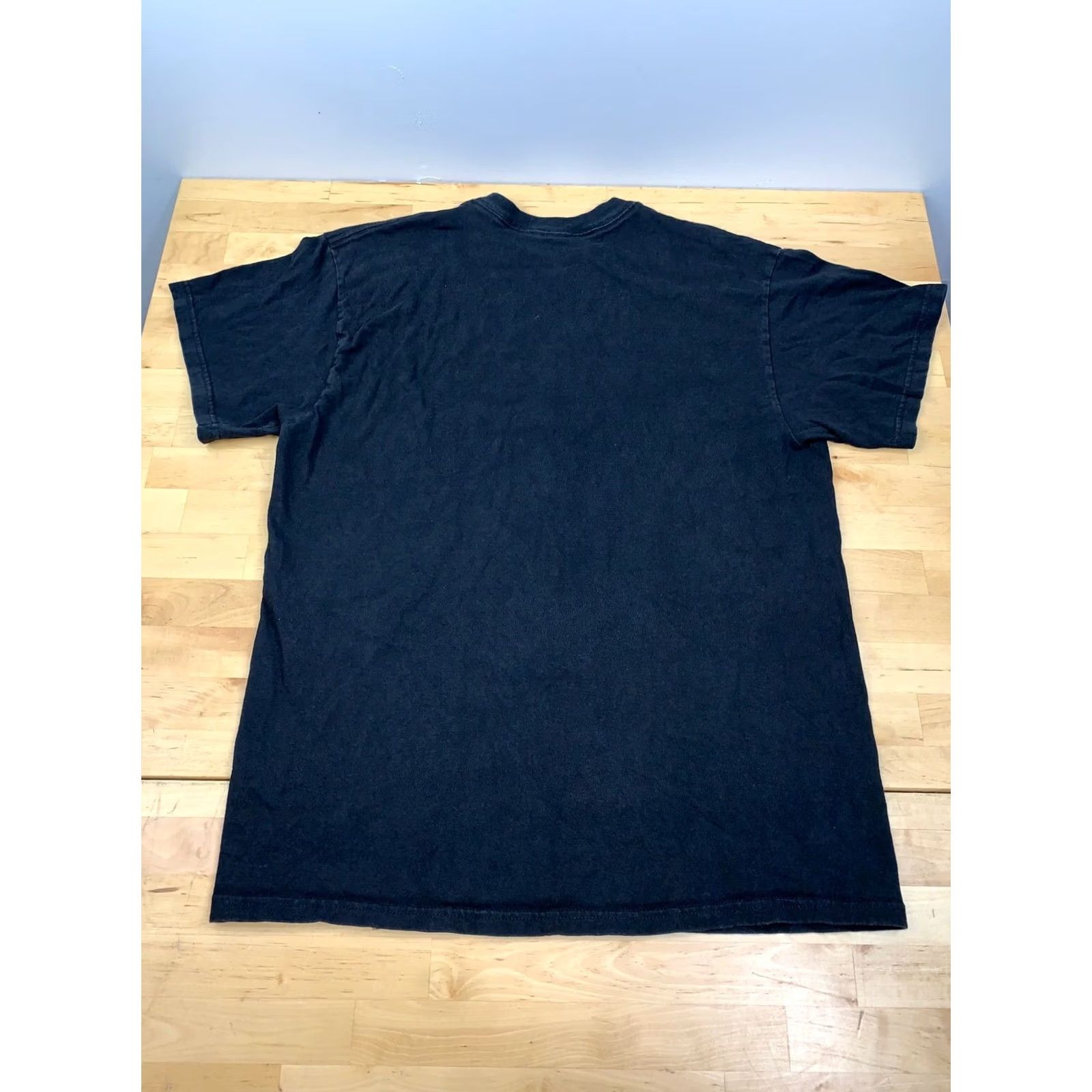 Vintage Einstein Graphic T Shirt M Black Short Sleeve Mens Unisex Adults Regular Solid #3741 Size US M / EU 48-50 / 2 - 2 Thumbnail