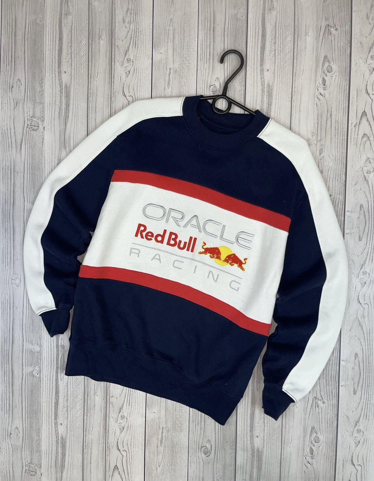 Vintage Red bull x Oracle racing rare sweatshirt big logo size S Size US S / EU 44-46 / 1 - 1 Thumbnail