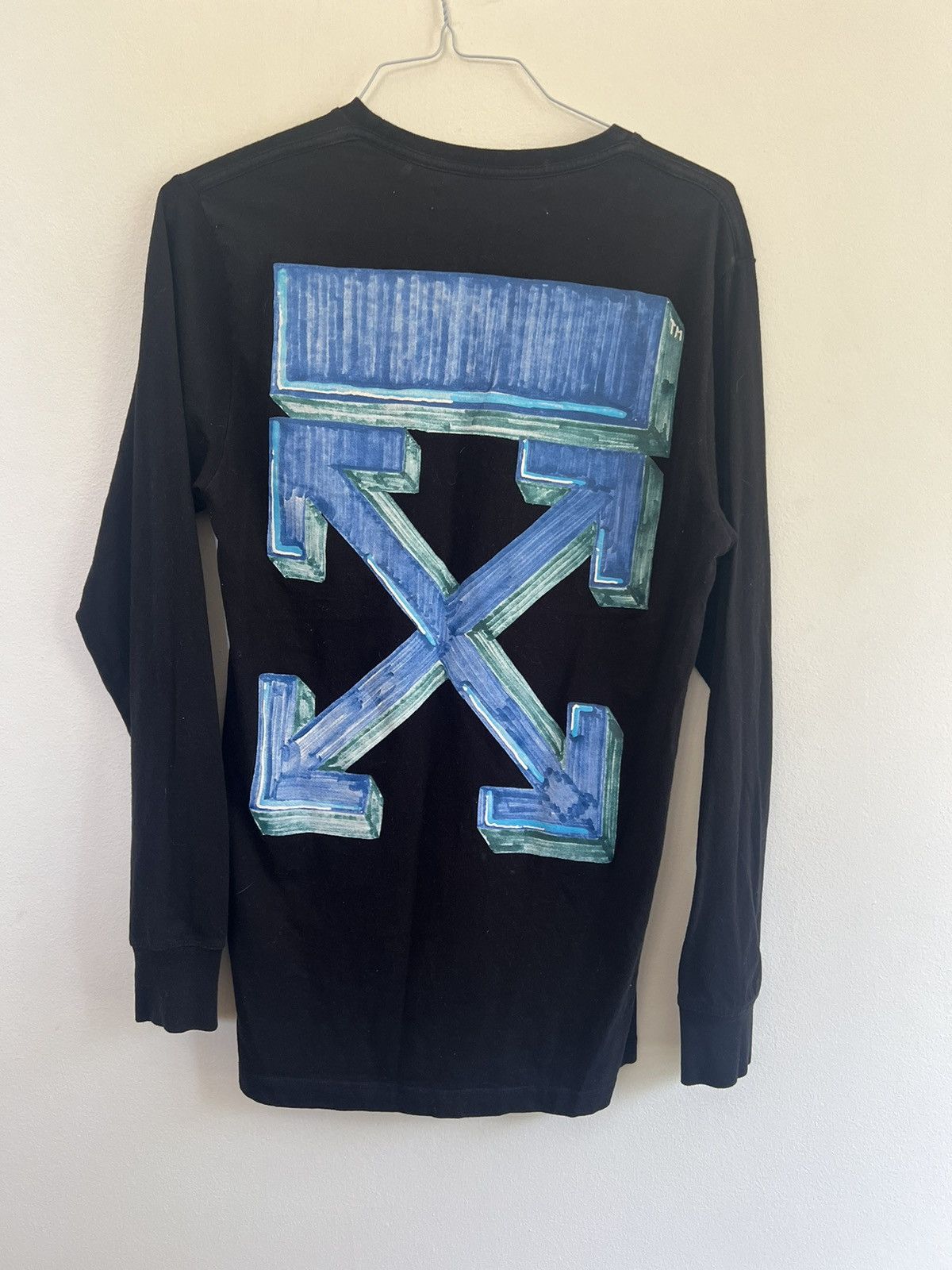 Off white marker tee best sale