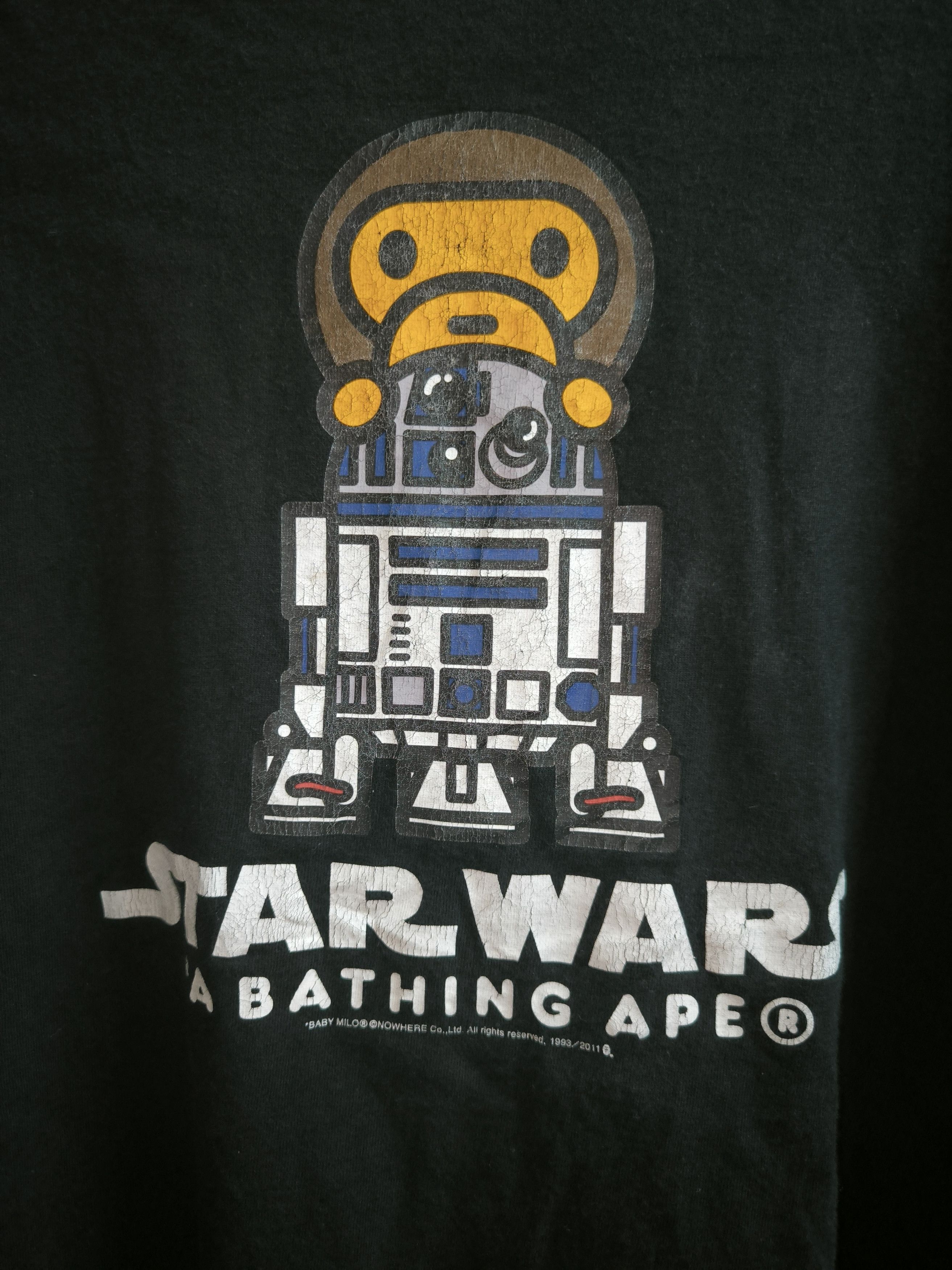 Bape × Star Wars 2011 Baby Milo R2D2 Star Wars Size US L / EU 52-54 / 3 - 15 Thumbnail