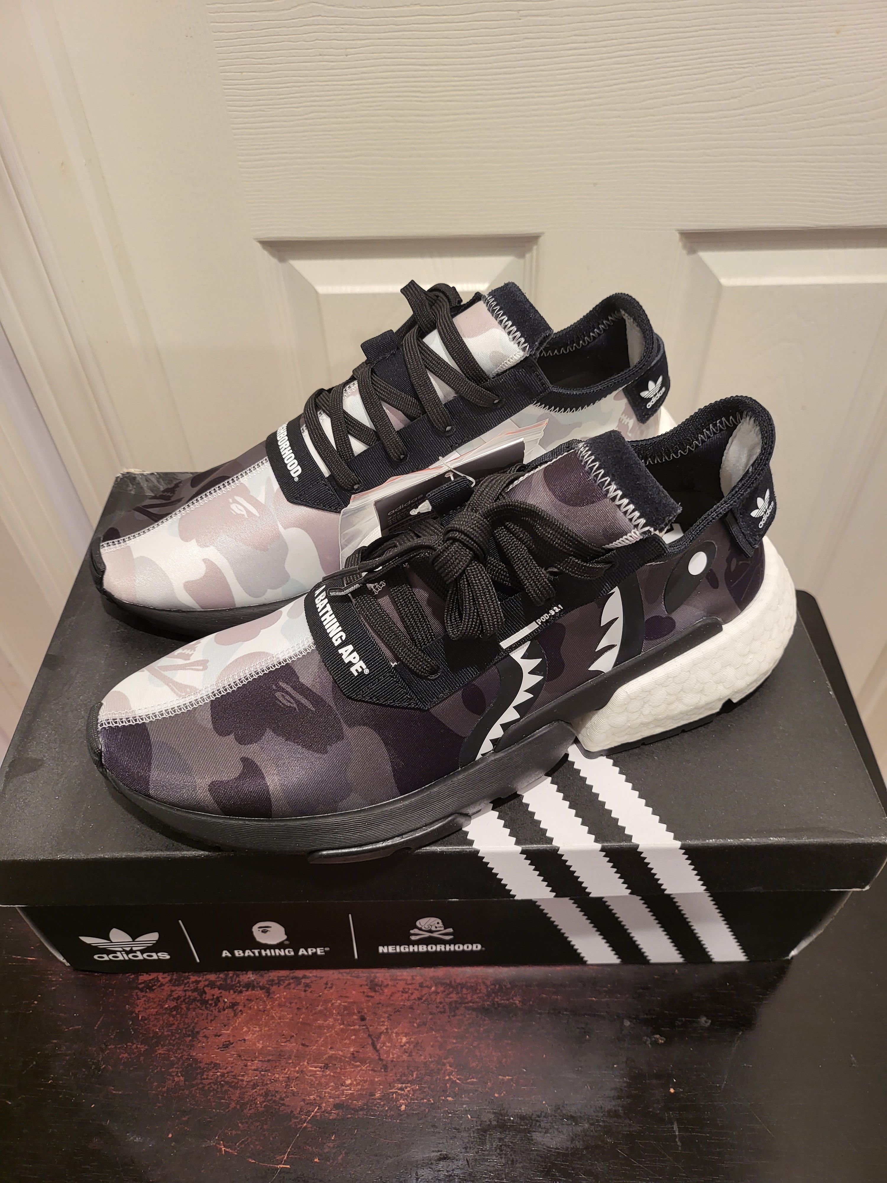 BAPE x NEIGHBORHOOD x Adidas POD