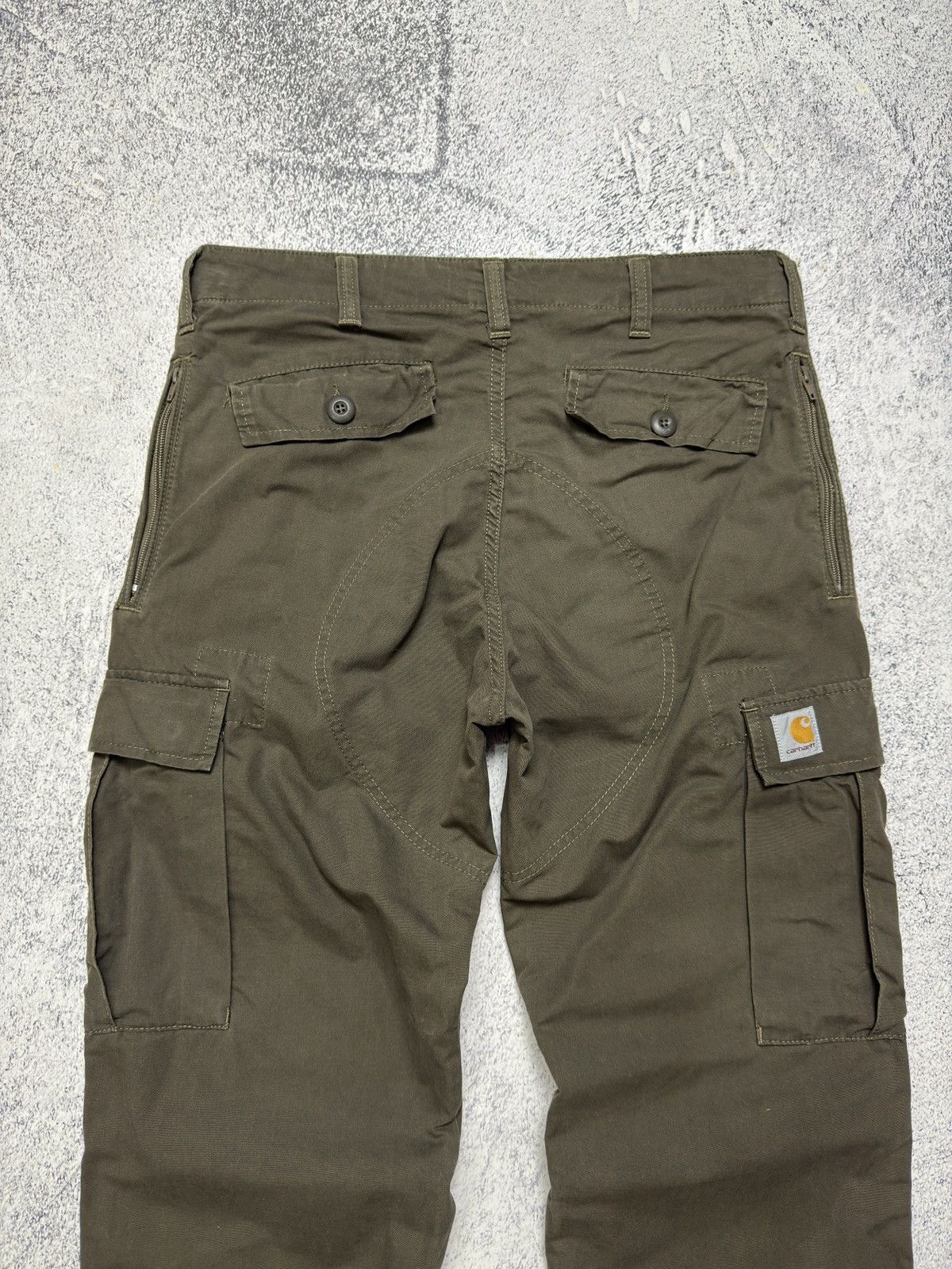 Carhartt Vintage Carhartt WIP Motown Cargo Pants Military Green Size US 32 / EU 48 - 6 Thumbnail