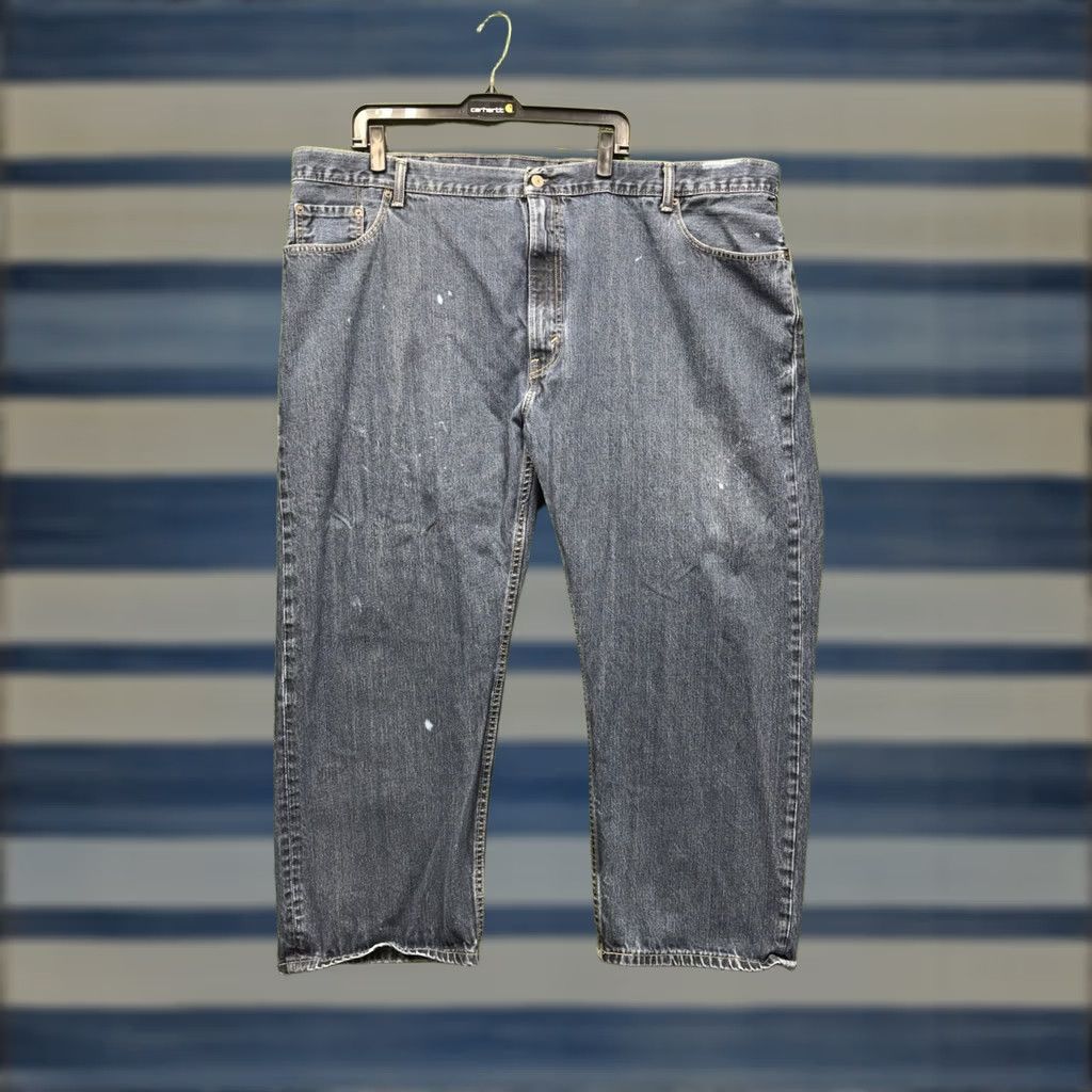 Levi's Levi's 559 Jeans Mens Regular Straight Dark Wash Stretch Relaxed Fit Denim 50x29 Blue Size US 34 / EU 50 - 1 Thumbnail