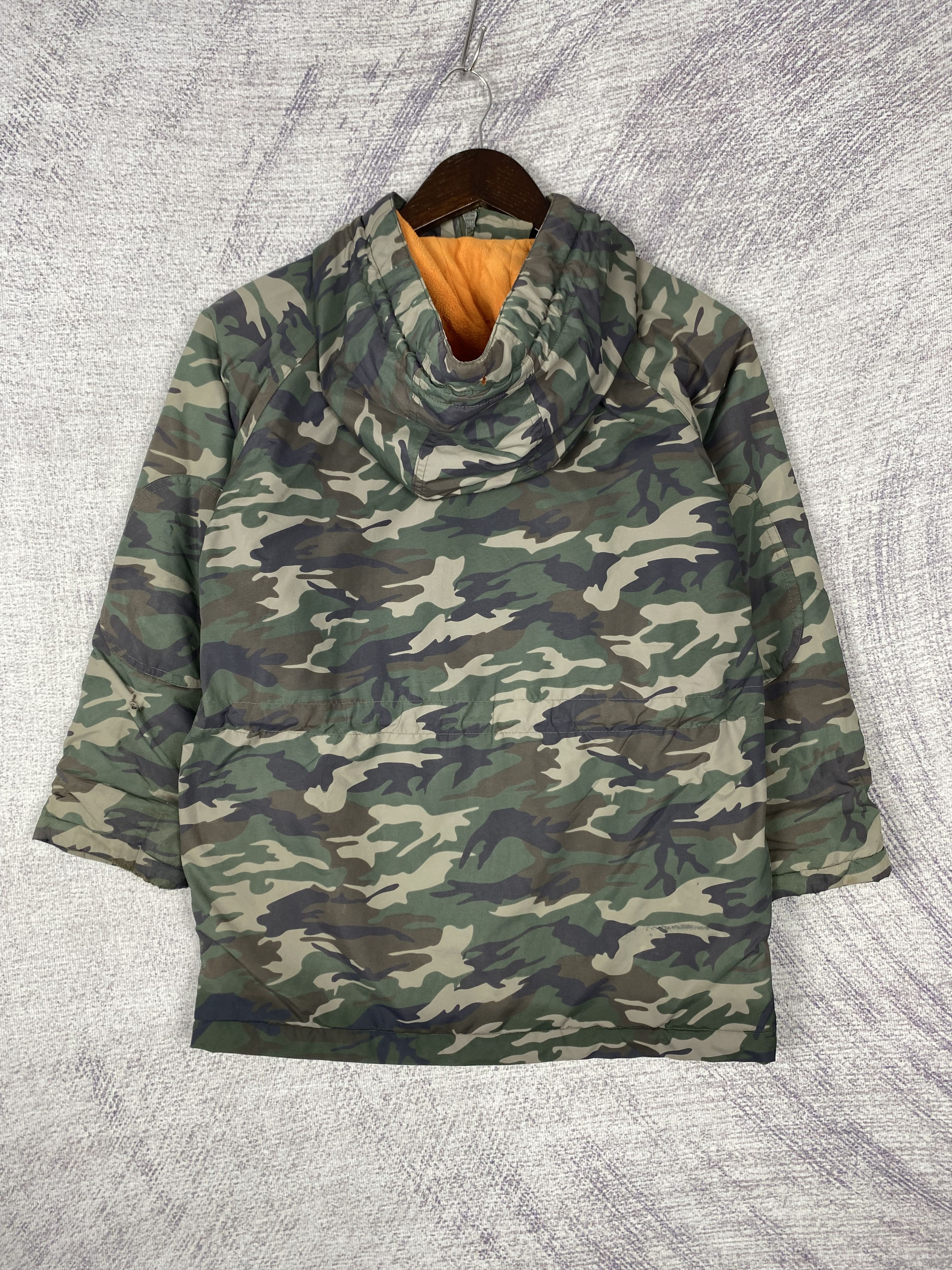 Uniqlo Vintage Uniqlo Hoodie Camo Fleece Lining Jacket Size US XS / EU 42 / 0 - 6 Thumbnail