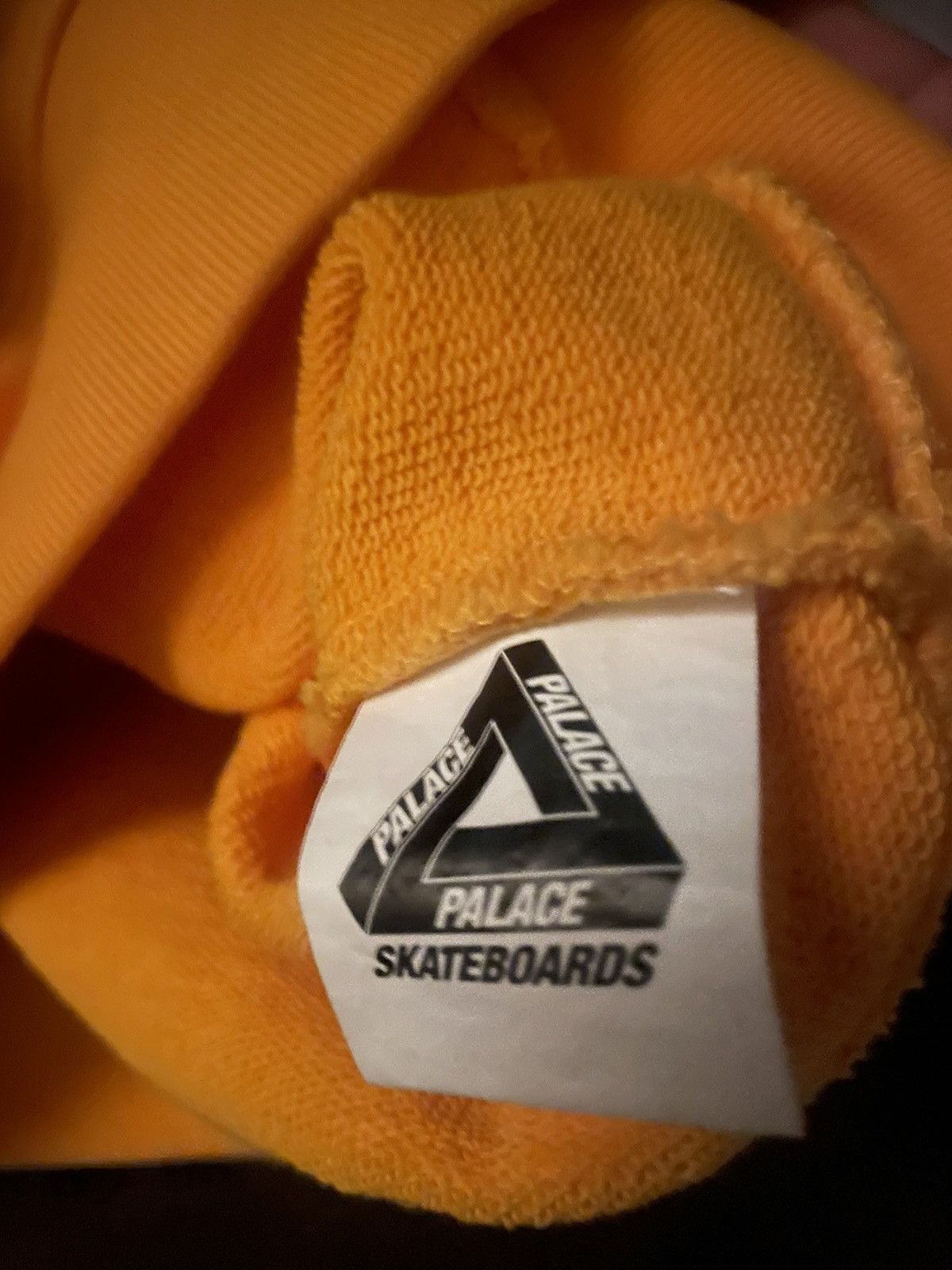 Palace Skateboards / TRI-CHENILLE HOOD YELLOW Palace Tri-Cheille