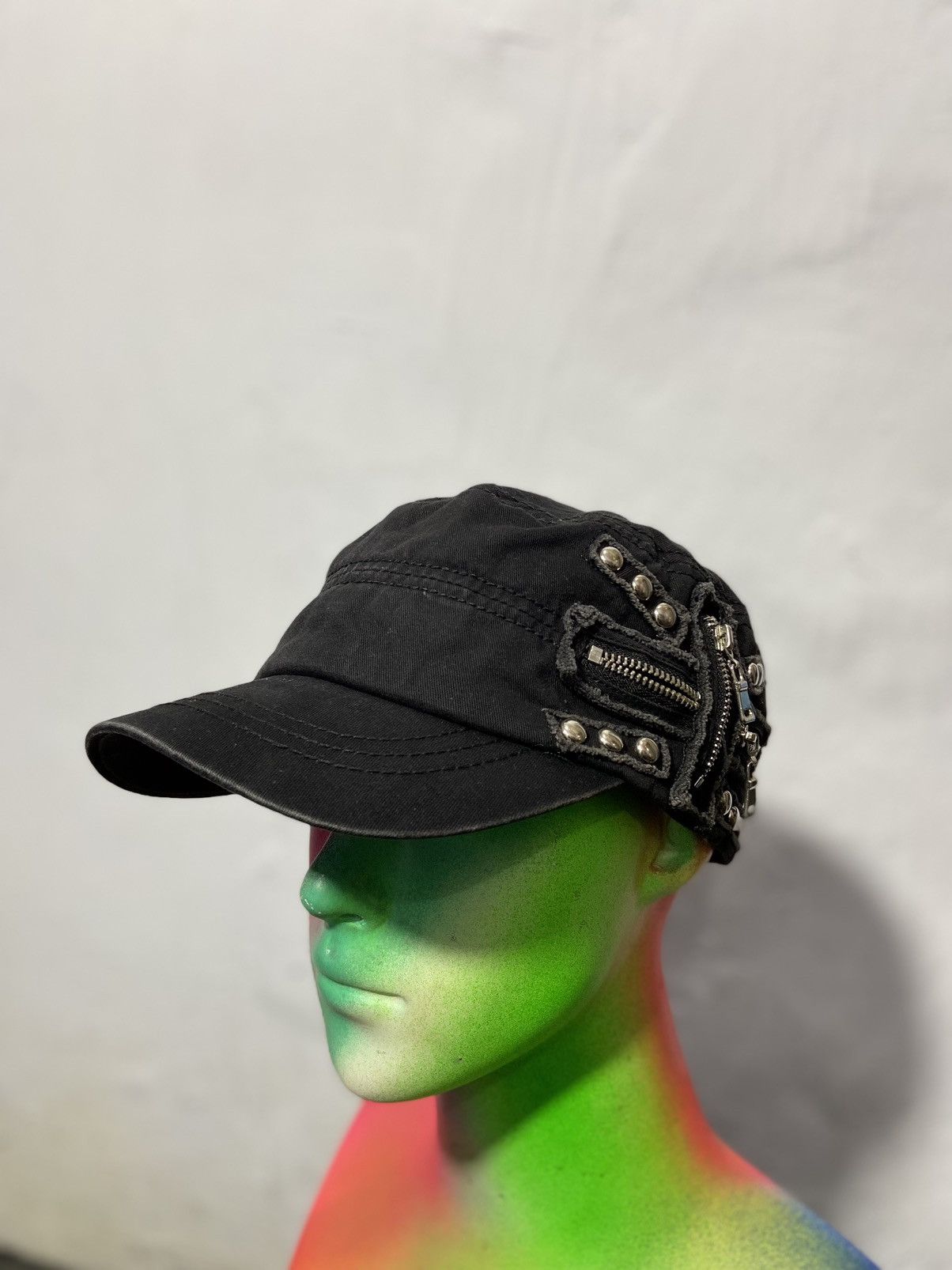 If Six Was Nine Vintage Cadet Hat Senditionaries Punk Style Y2K Size ONE SIZE - 1 Thumbnail