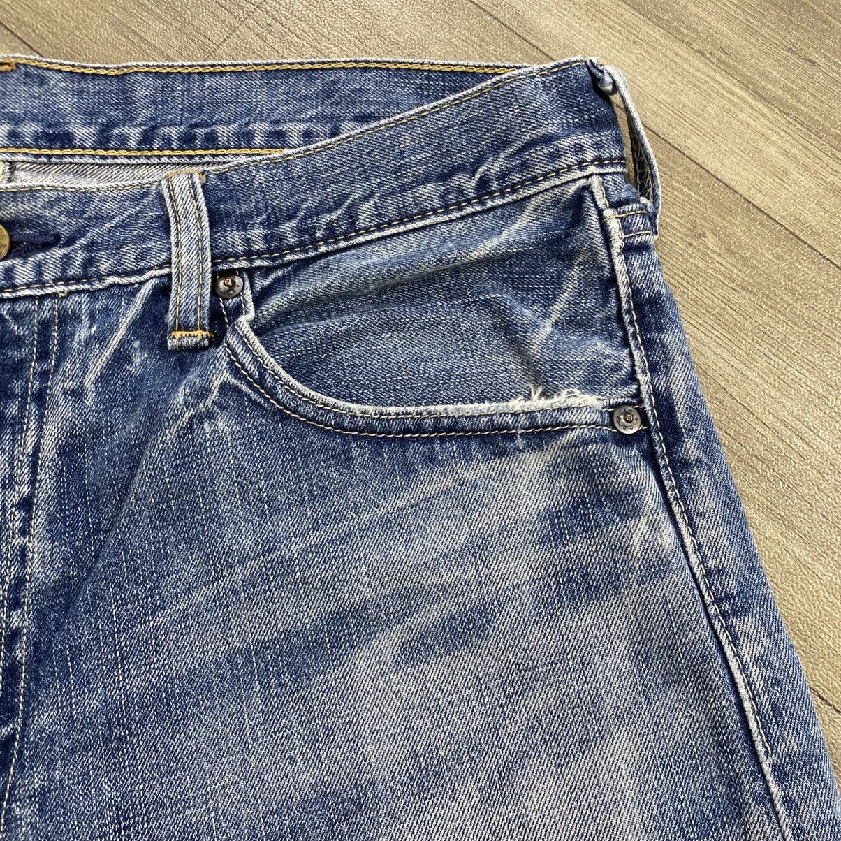 Levi's Vintage Clothing 🇯🇵 1990s Vintage Levis 503 Japan 33x33 Distressed Faded Jeans Size US 33 - 5 Thumbnail
