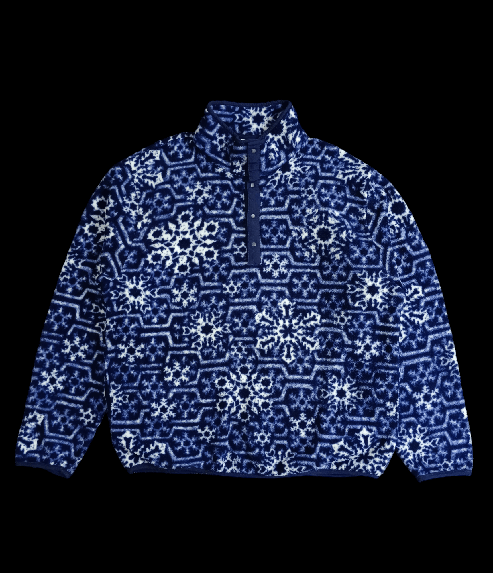 L.L. Bean L.L BEAN SNOWFLAKE ❄️ PULLOVER FLEECE Size US M / EU 48-50 / 2 - 1 Thumbnail