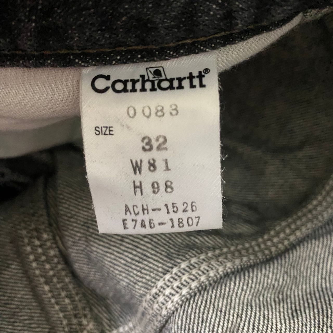 Carhartt 💥Best Offer💥Vintage Carhartt Carpenter Denim Size US 33 - 18 Thumbnail