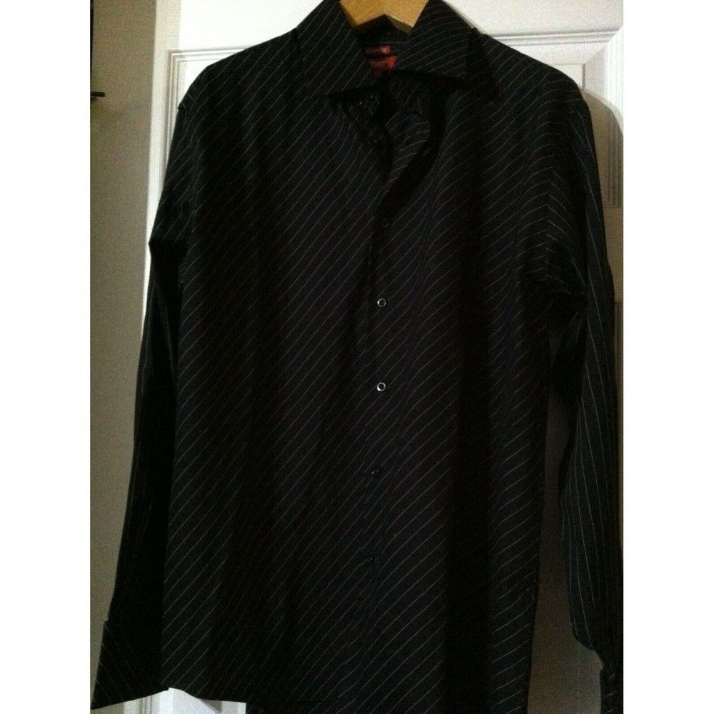 Report Collection REPORT COLLECTION MENS NEW 64%COTTON 29%NYLON CASUAL SHIRT L Size US L / EU 52-54 / 3 - 3 Thumbnail