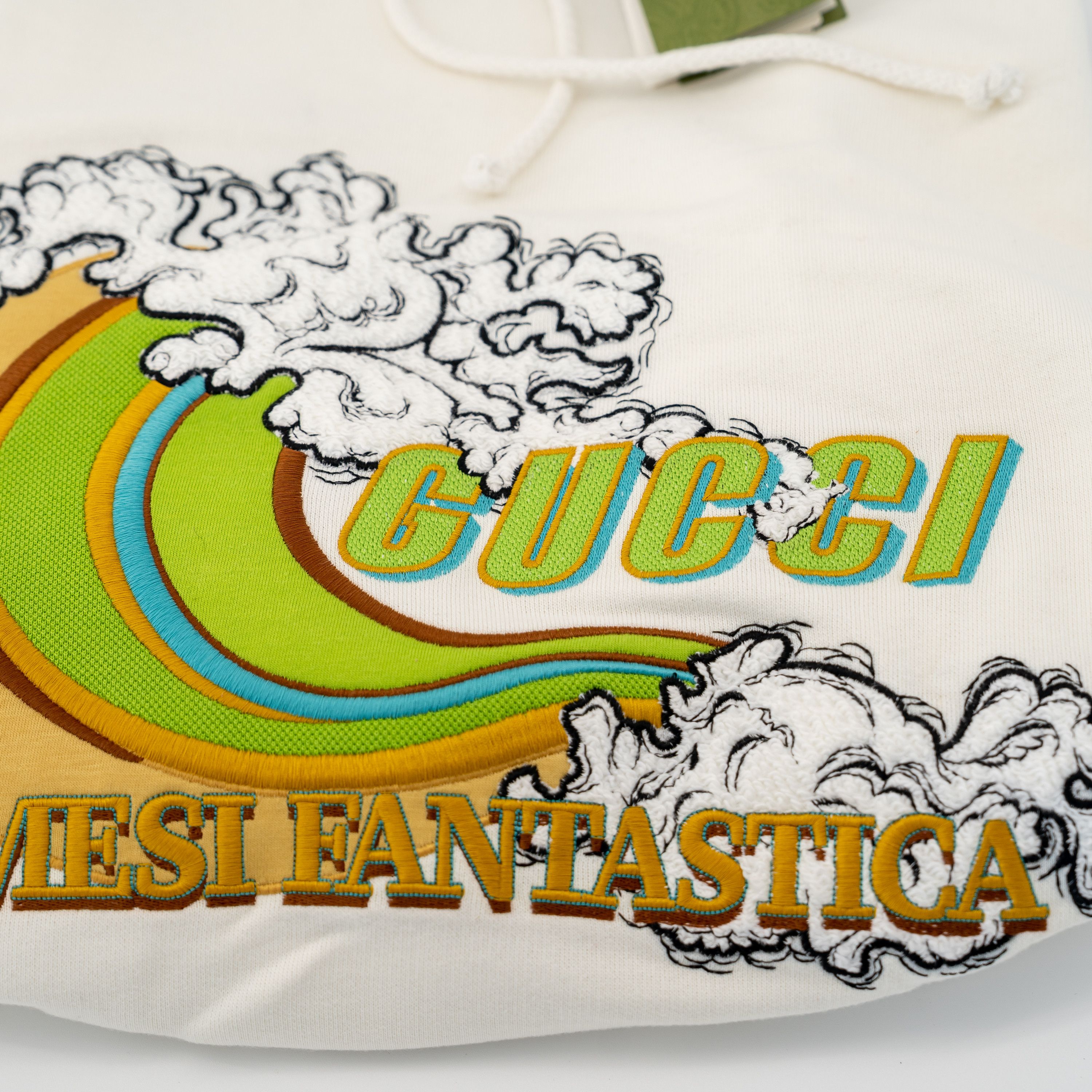 Gucci M - Gucci Mimesi Fantastica Cotton Jersey Sweatshirt Wave Size US M / EU 48-50 / 2 - 7 Thumbnail