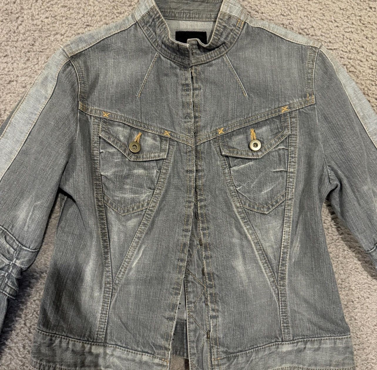 Japanese Brand Japanese archive denim jacket Size US S / EU 44-46 / 1 - 3 Thumbnail