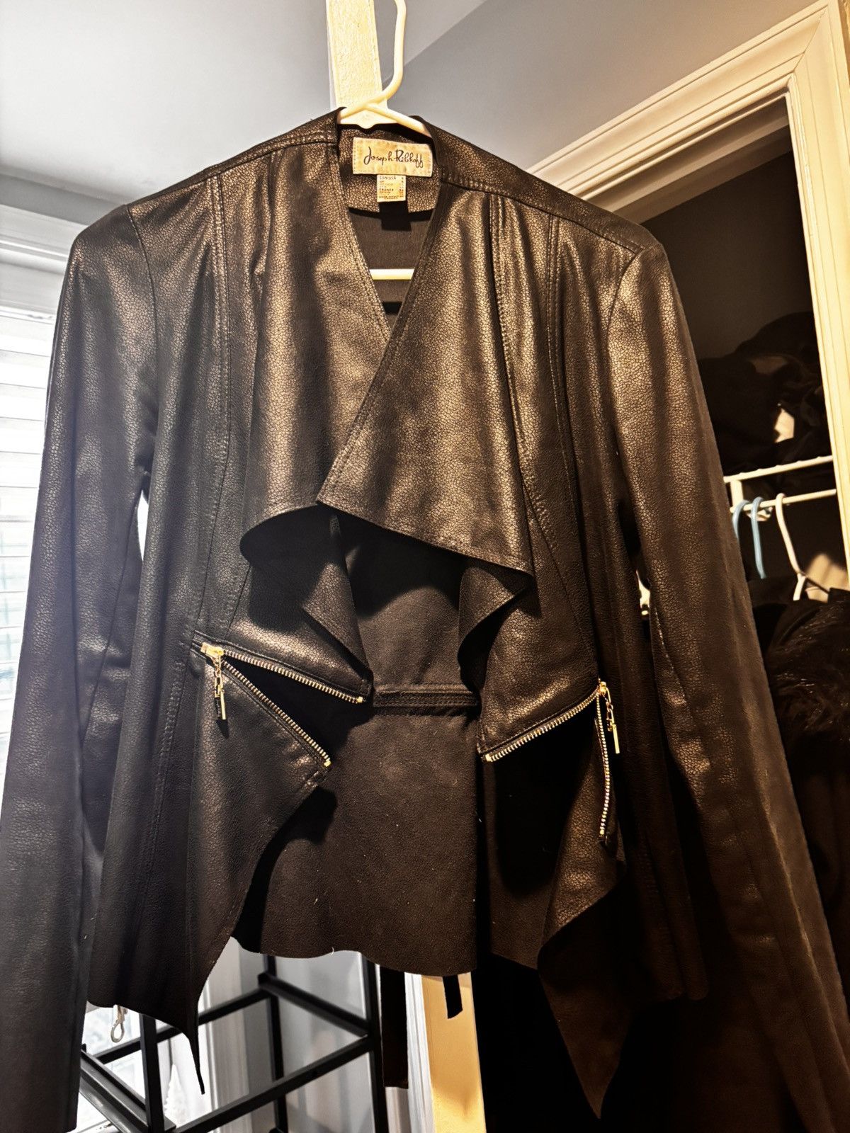 Other Avante garde leather blazer Size S / US 4 / IT 40 - 1 Thumbnail