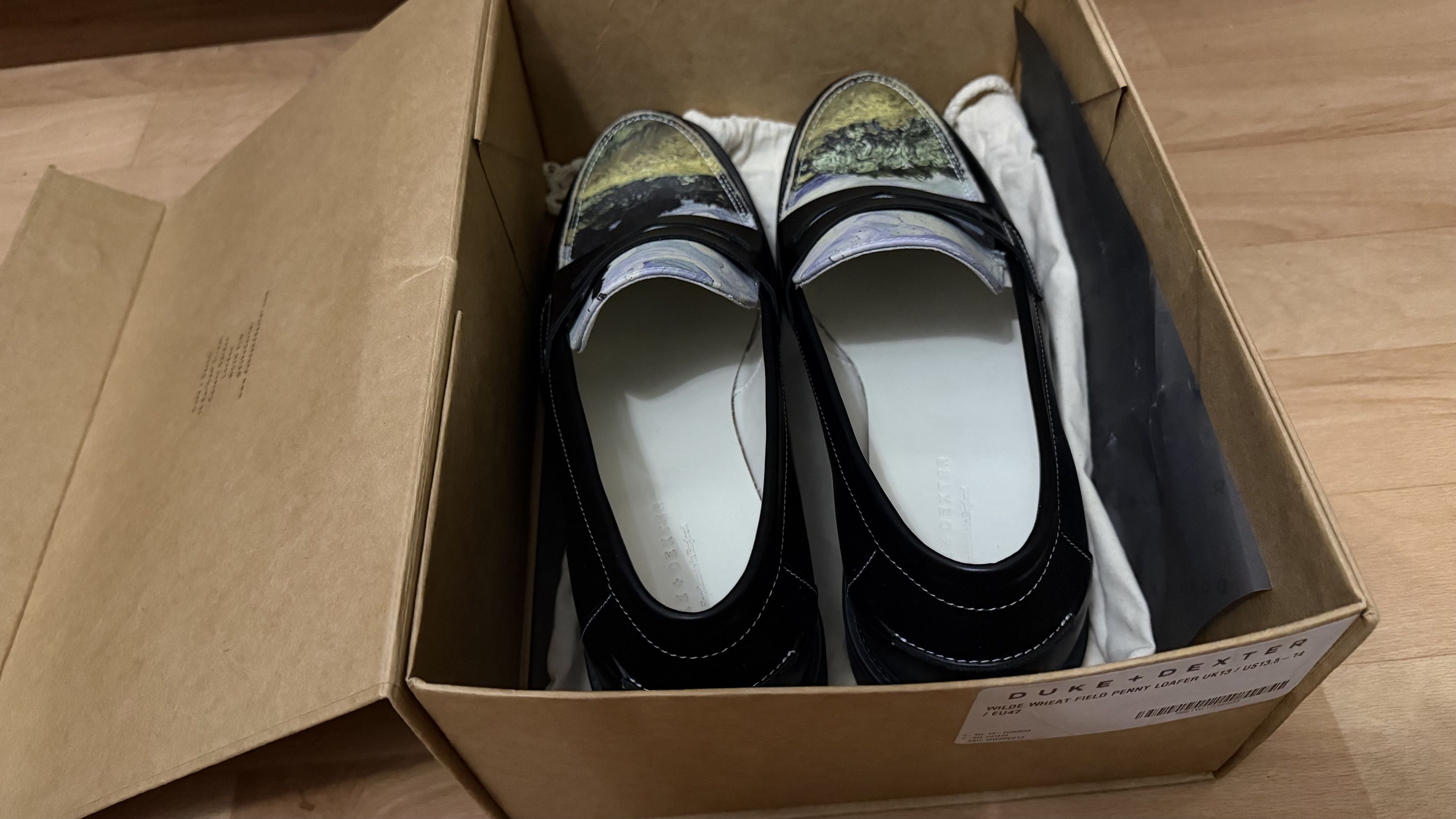 DUKE + DEXTER Duke & Dexter Wheat Field Loafers EU47 Rare Size US 14 / EU 47 - 9 Thumbnail