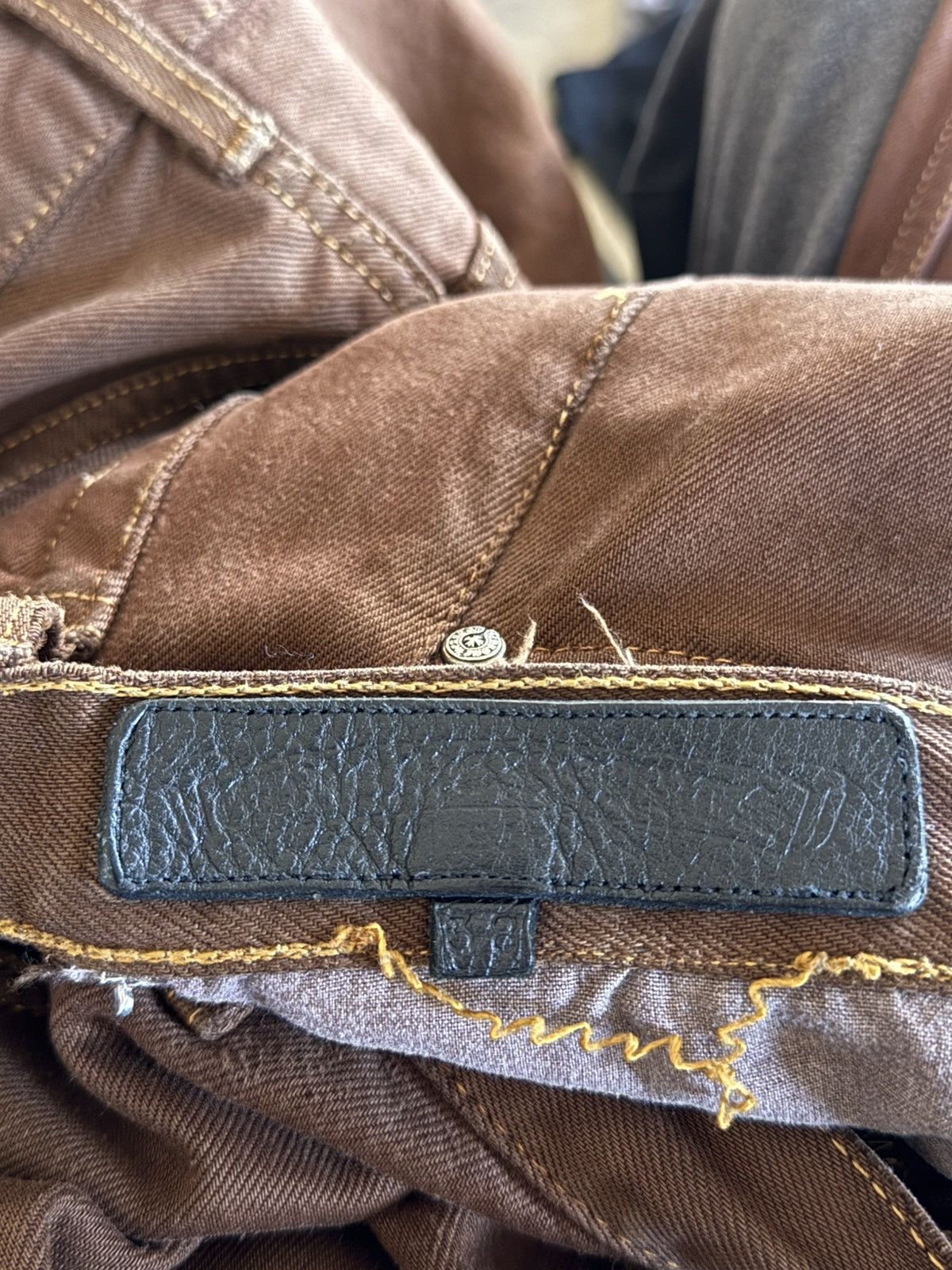 Chrome Hearts Chrome Hearts Multi Patch Brown Levi 501 Size US 38 / EU 54 - 10 Thumbnail