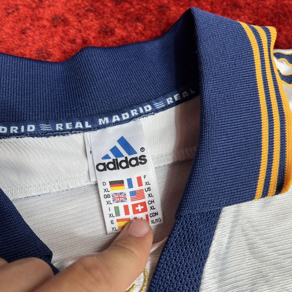 Adidas Vintage Rare Adidas 90'S Real Madrid Teka Jersey Shirt Size US XL / EU 56 / 4 - 10 Thumbnail