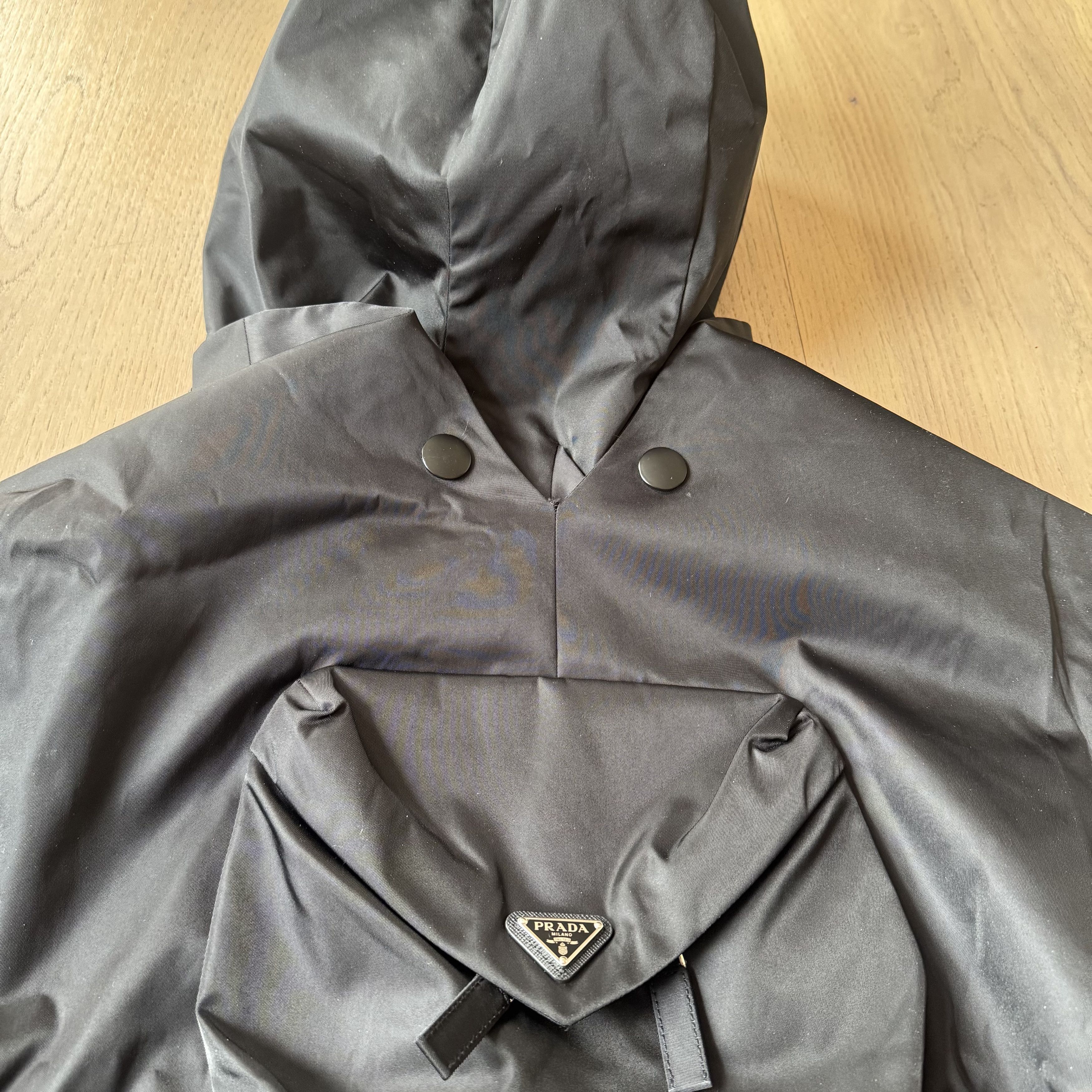 Prada Prada - Re-Nylon Gabardine Blouson Jacket - Black Size S / US 4 / IT 40 - 6 Thumbnail