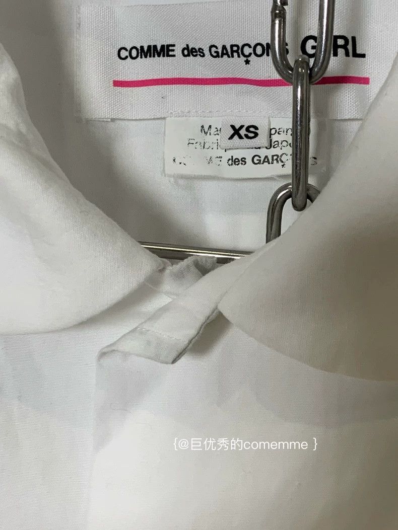 Comme des Garcons Comme Des Garcons Red Decorative Draped White yuanbao-Coll Size XS / US 0-2 / IT 36-38 - 5 Thumbnail