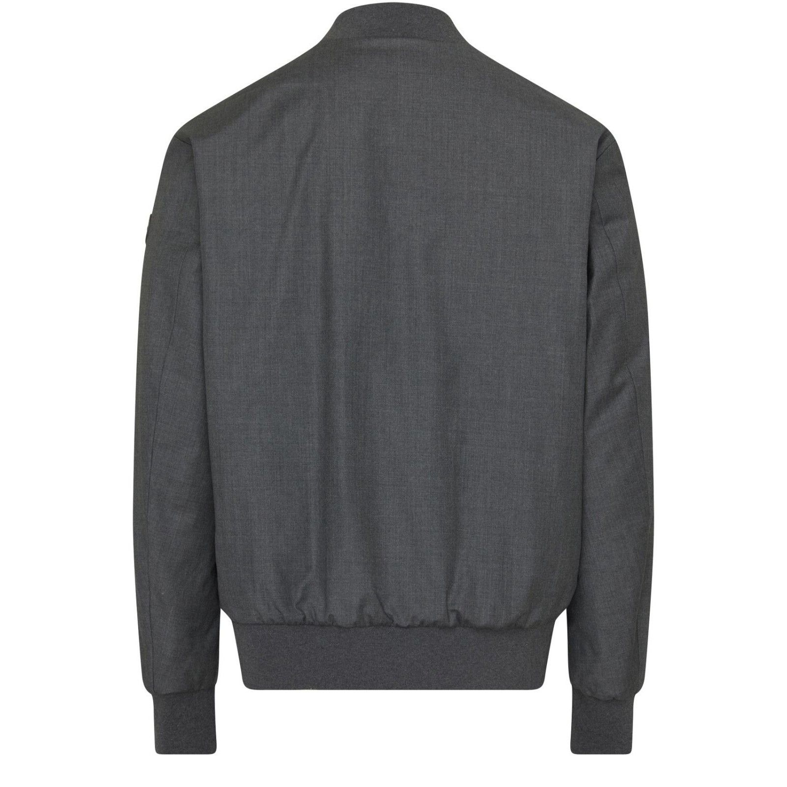 Moncler MONCLER Aver Men's Dark Gray Reversible Down Jacket New (Men Size US XL / EU 56 / 4 - 2 Thumbnail