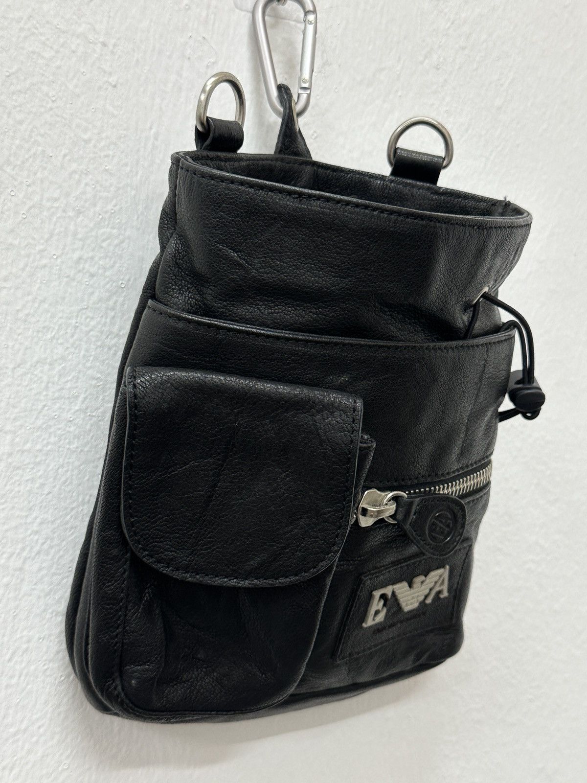 Emporio Armani 1990 Emporio Armani True Leather Side / Shoulder bag Size ONE SIZE - 22 Thumbnail