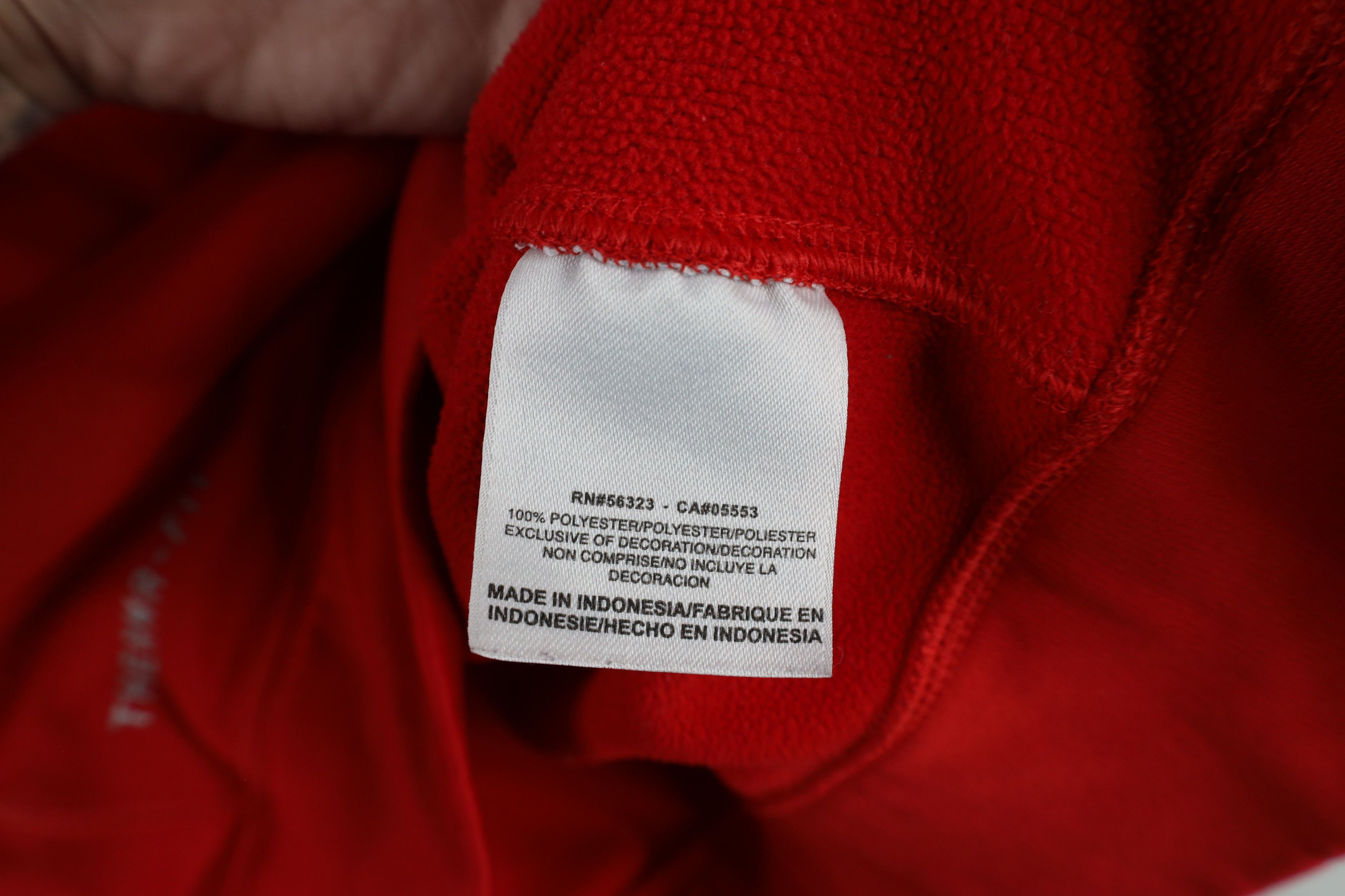Nike × Vintage Nike Therma Fit Out Ohio State University Sweatshirt Red Size US M / EU 48-50 / 2 - 11 Thumbnail